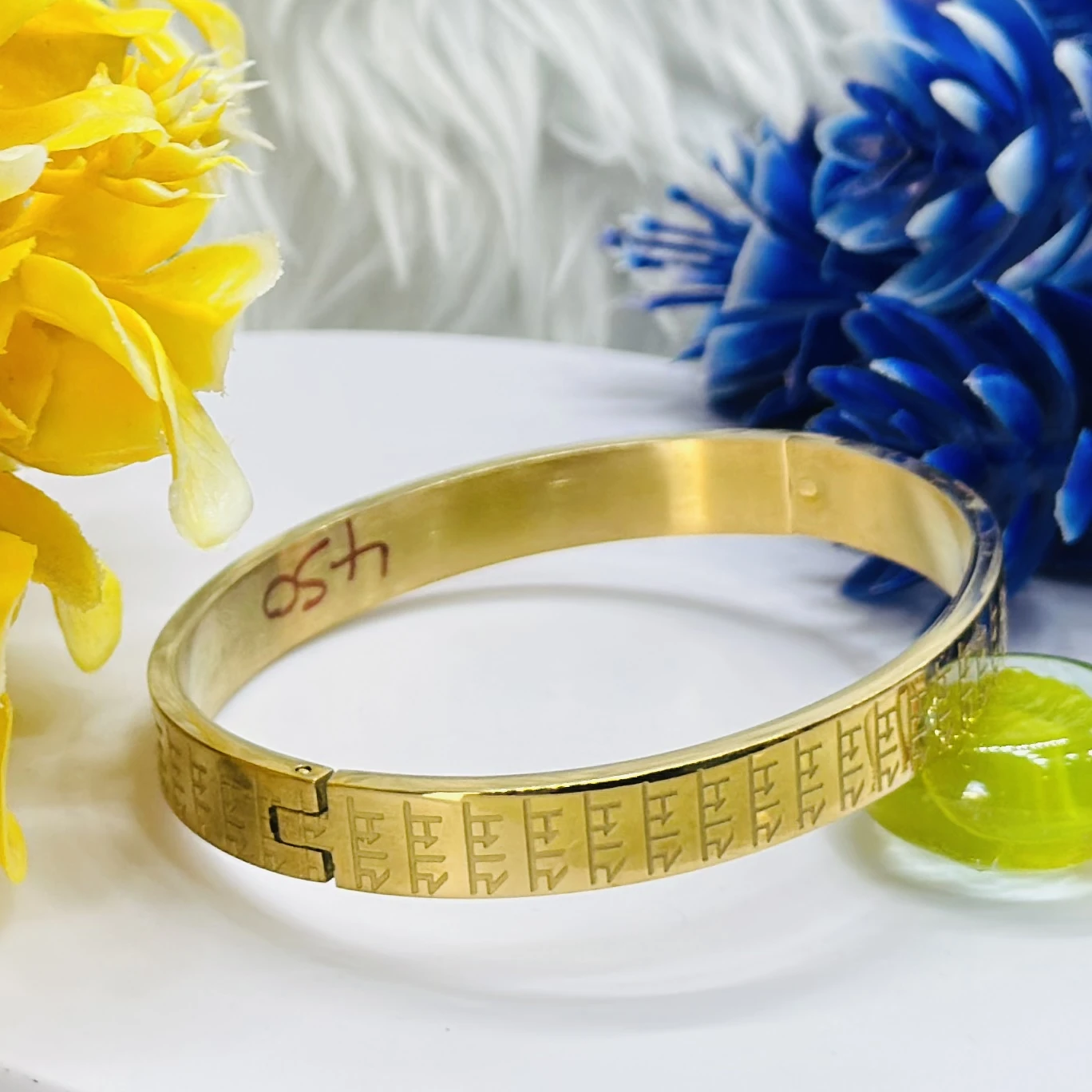 Gold plated Breslet (Kada)