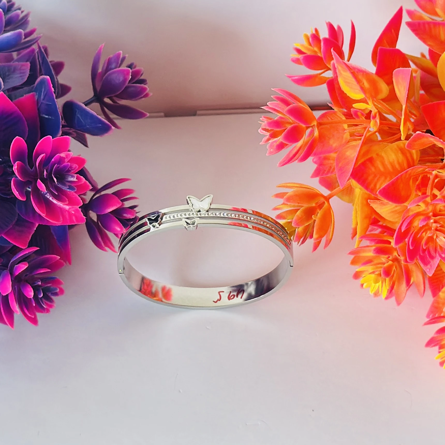 Silver Butterfly Bracelet for Women