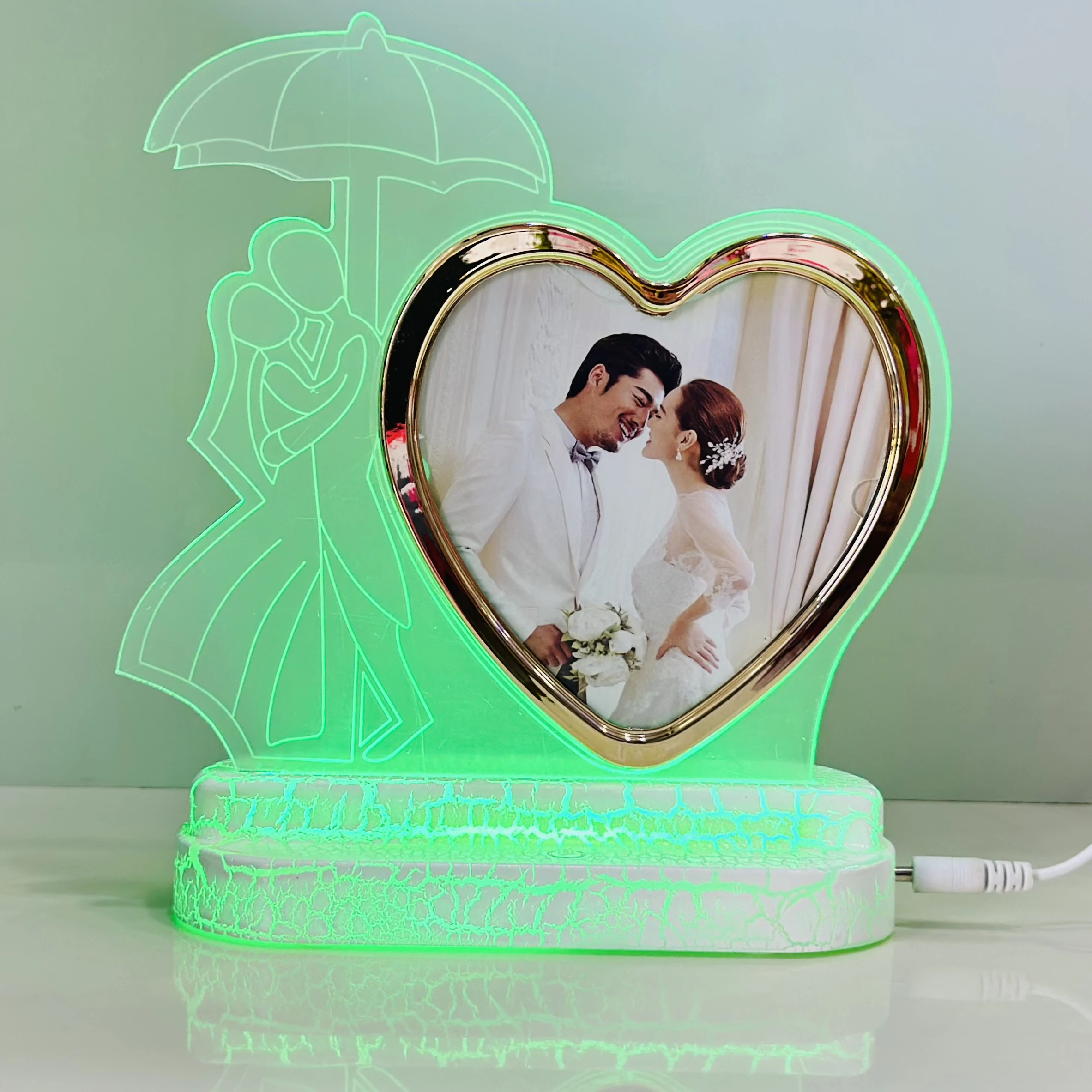 Heart LED Photo Frame (SKU -TT9OKT)