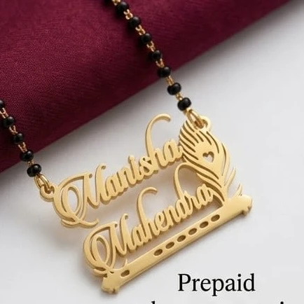 Personalised Double Name Mangalsutra