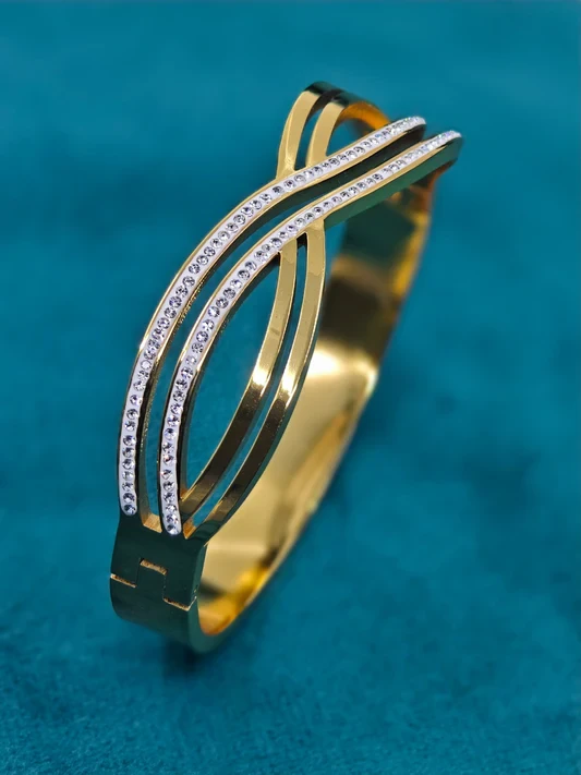 Stylish Clip Clasp Trendy Bangle Bracelet