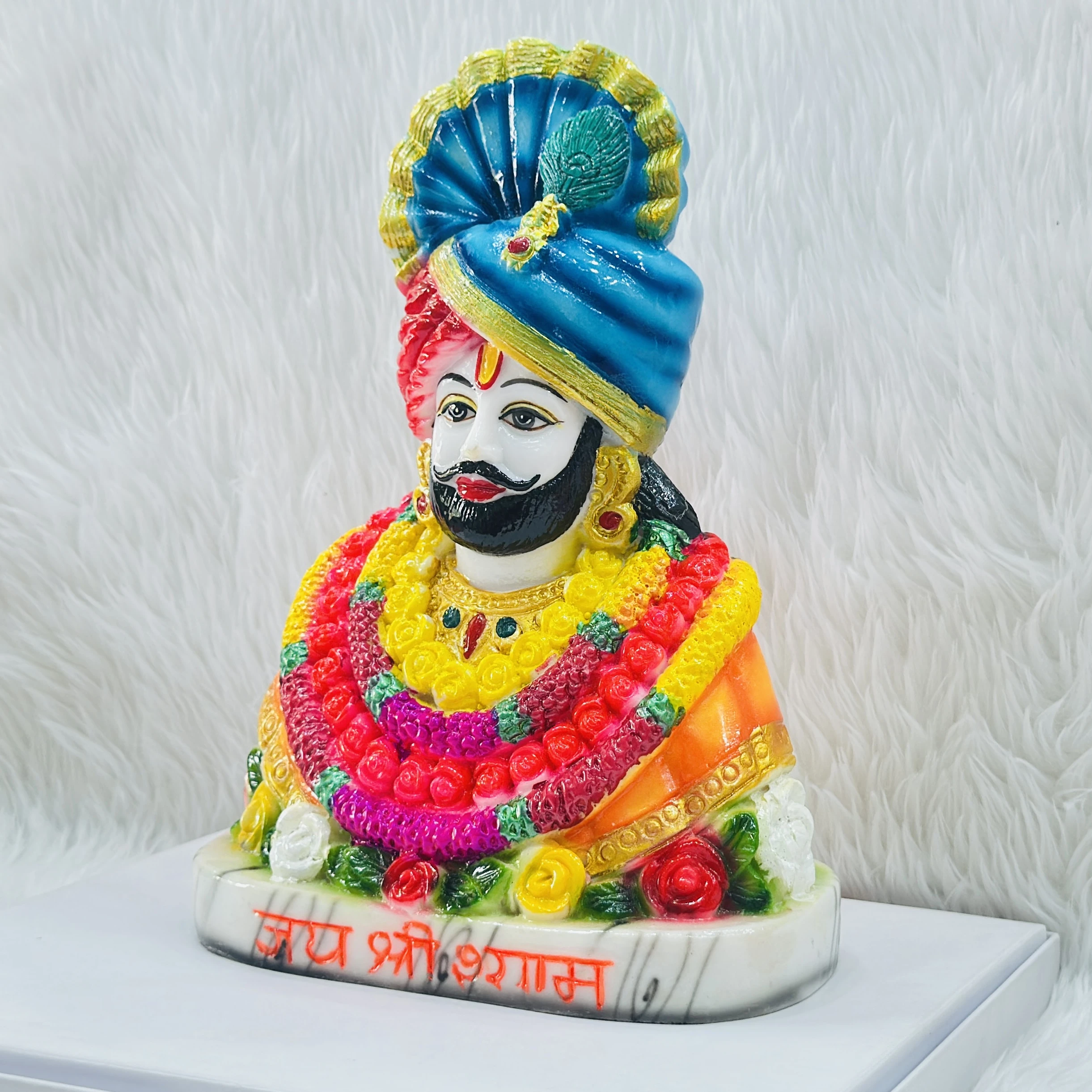 Khatu Shyam Ji idol.