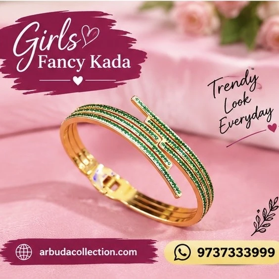 Crystal Gold Stainless Steel Bangle Bracelet,