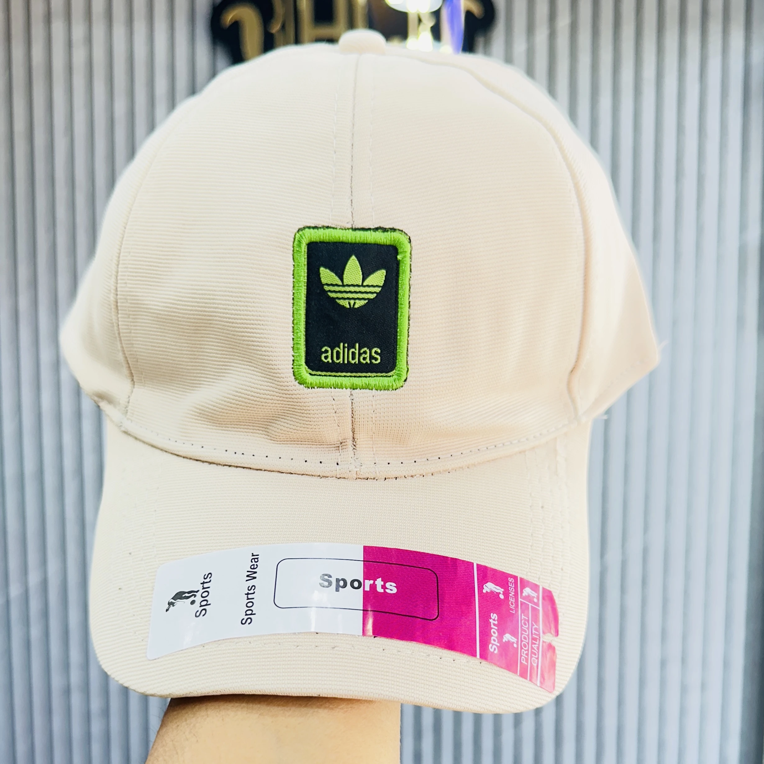 Adidas Originals beige baseball cap
