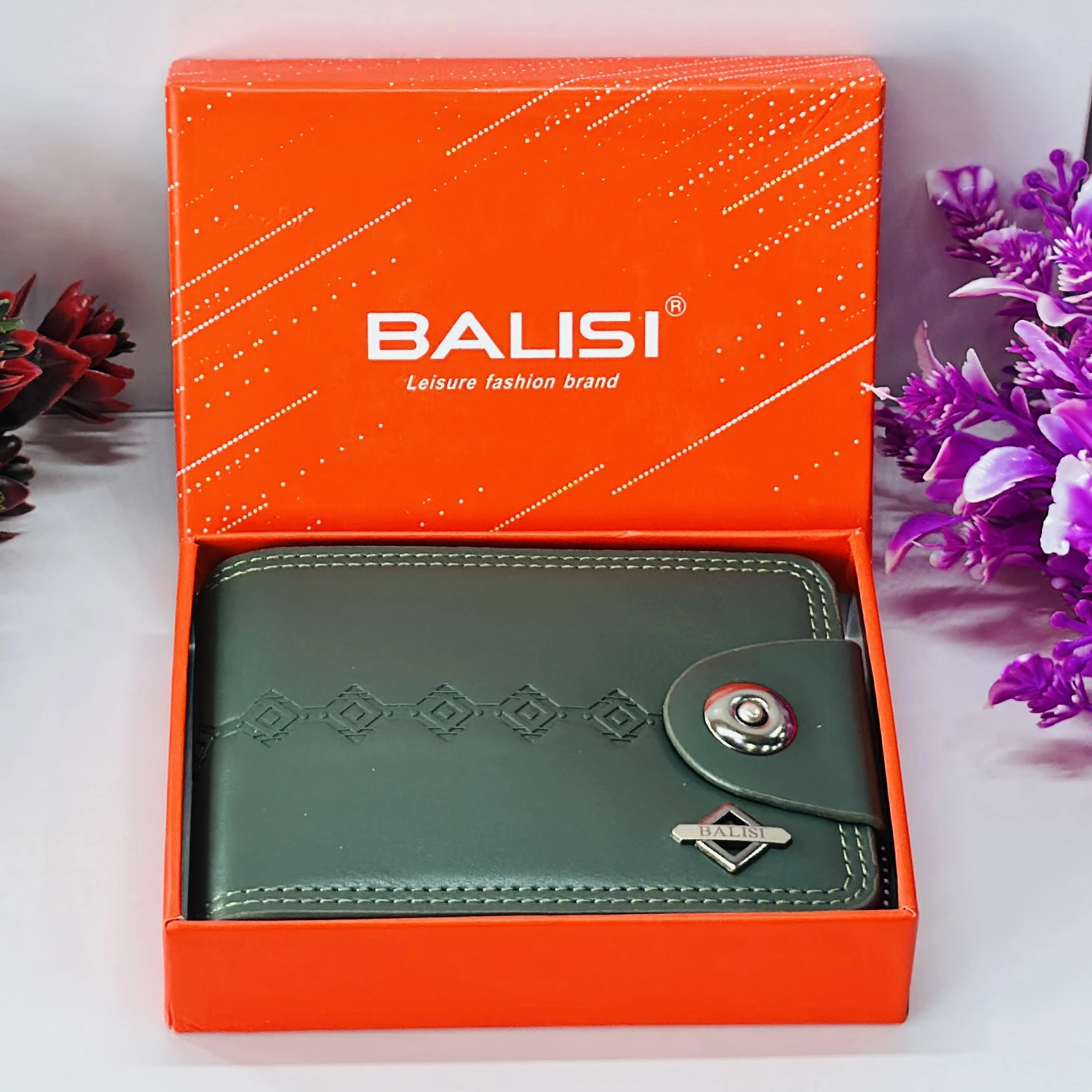 Balisi men's wallet made of PU leather