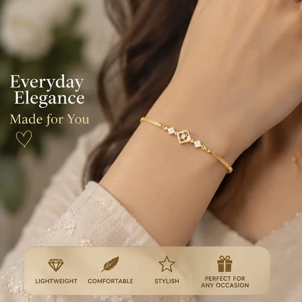 Premium Gold plated Rakhi