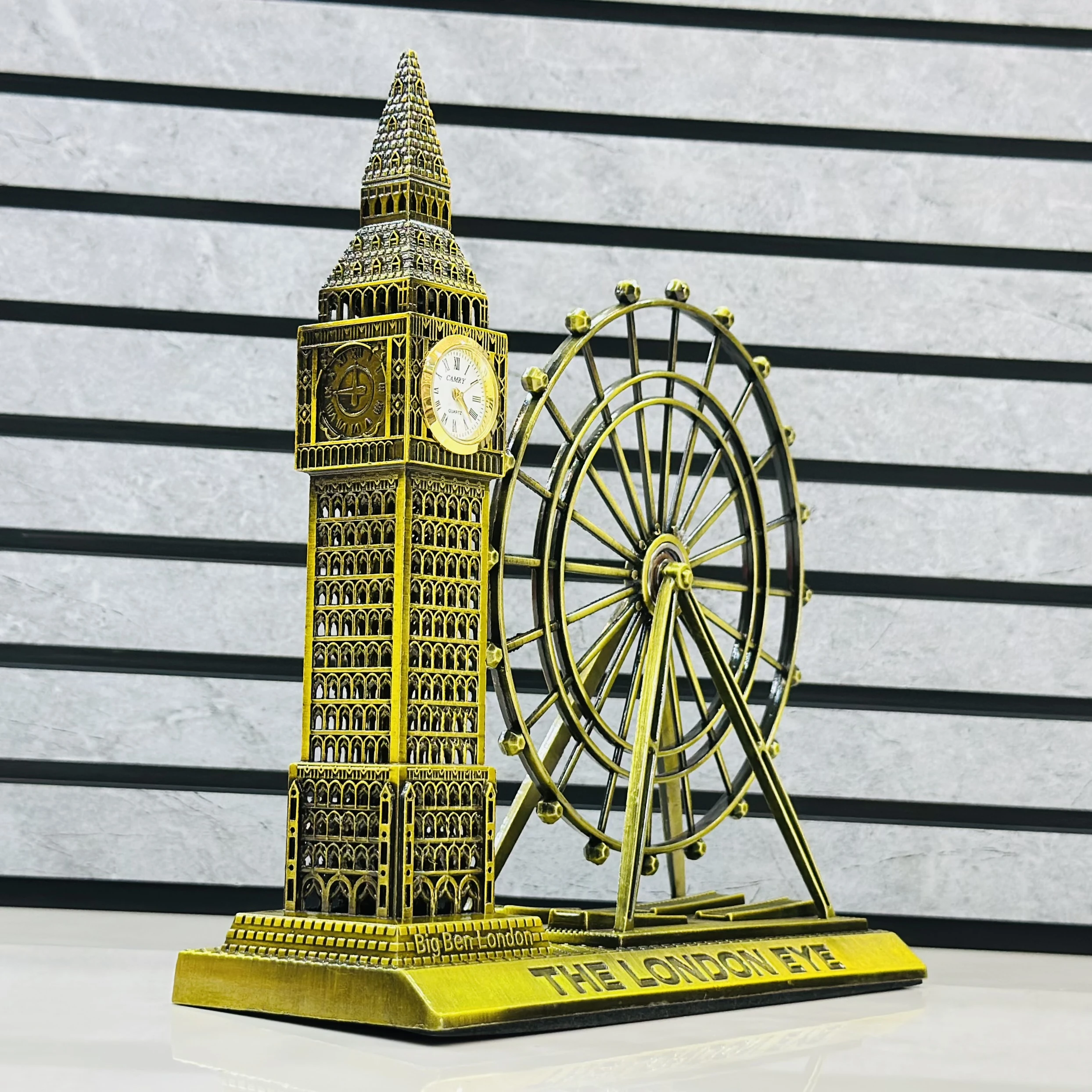 London Big Ben Tower and London Eye souvenir showpiece.(SKU-44KB03)
