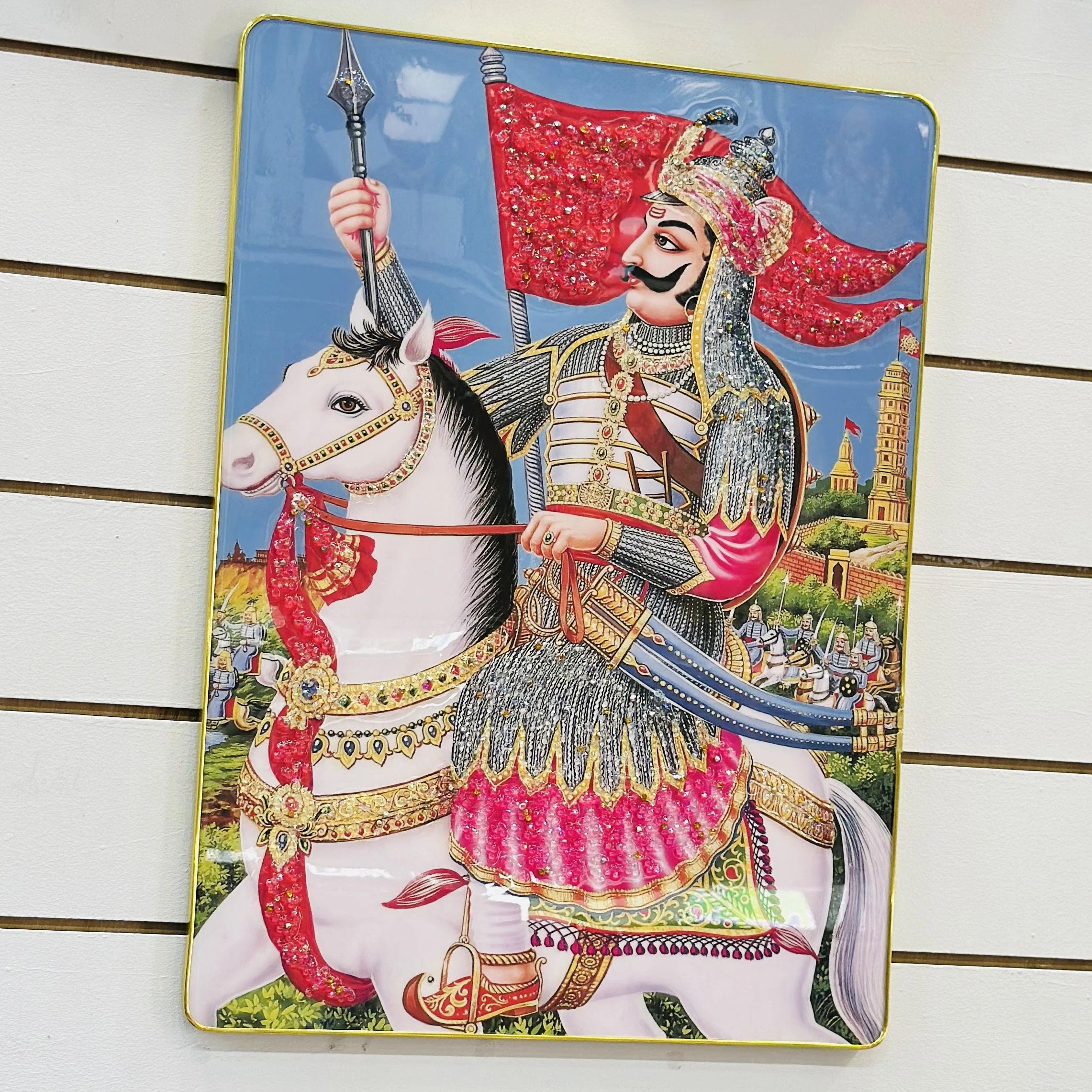 Maharana Pratap Singh Sisodiya Photo Frame(SKU-35RZAN)