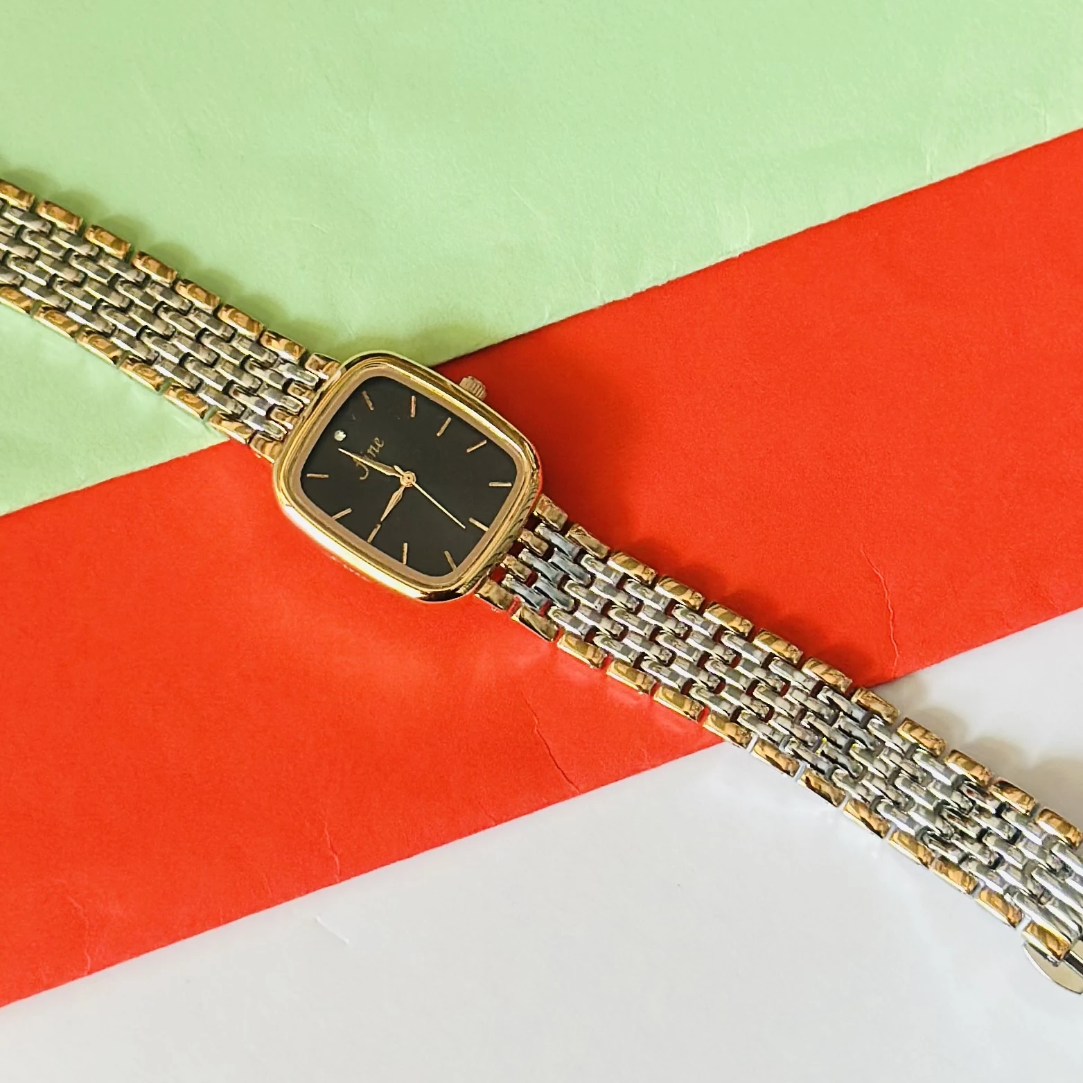 vintage Omega De Ville quartz watch