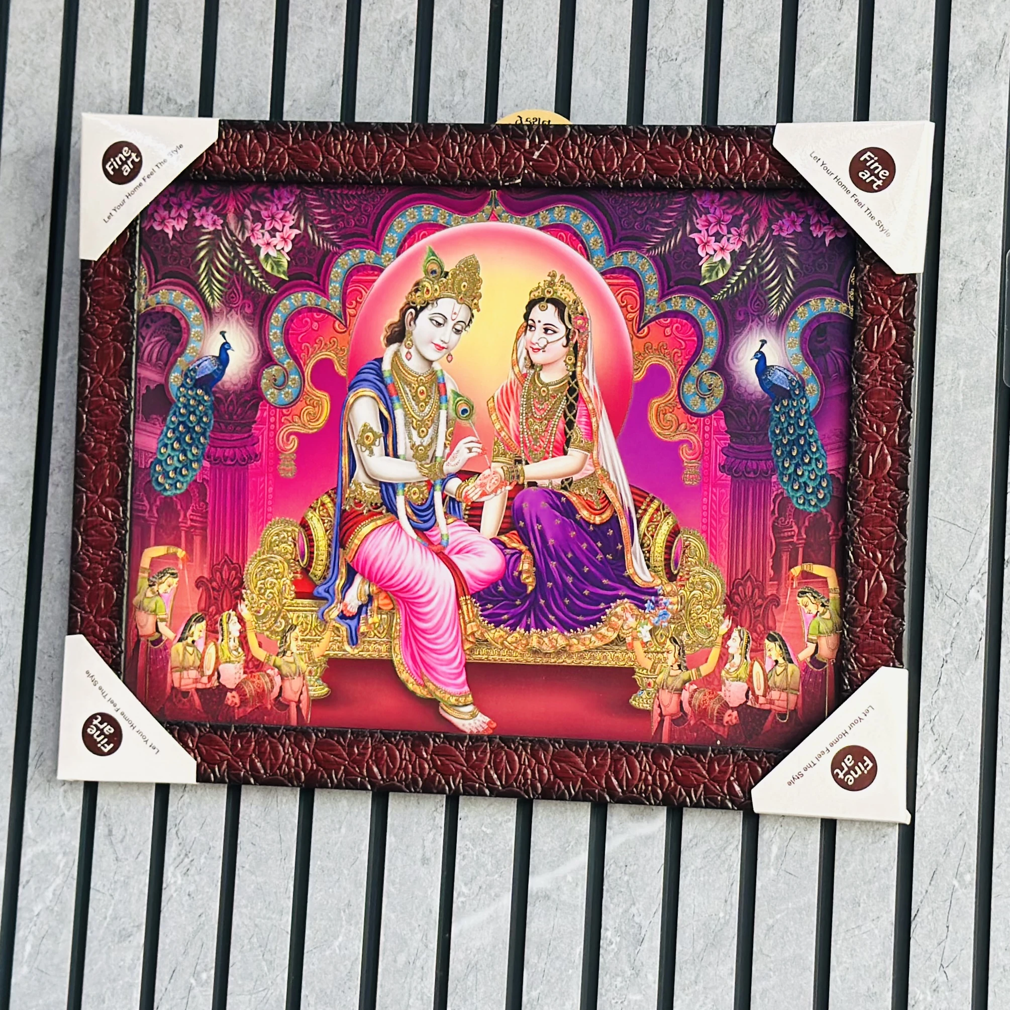 Radha Krishna frame (SKU-E9F2SY)