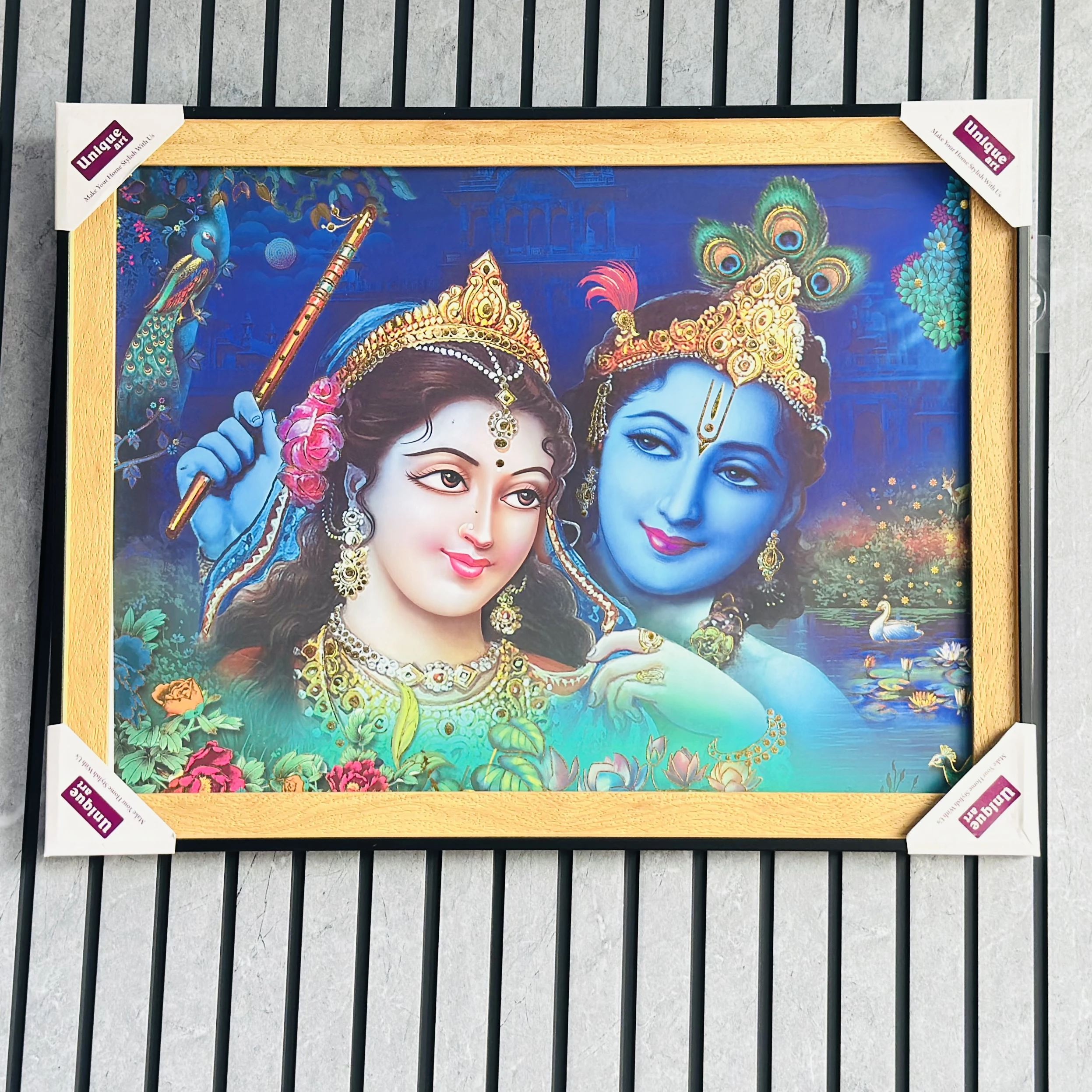 રાધા ક્રિશ્રના વોલ આર્ટ (SKU-MOXFIOA)