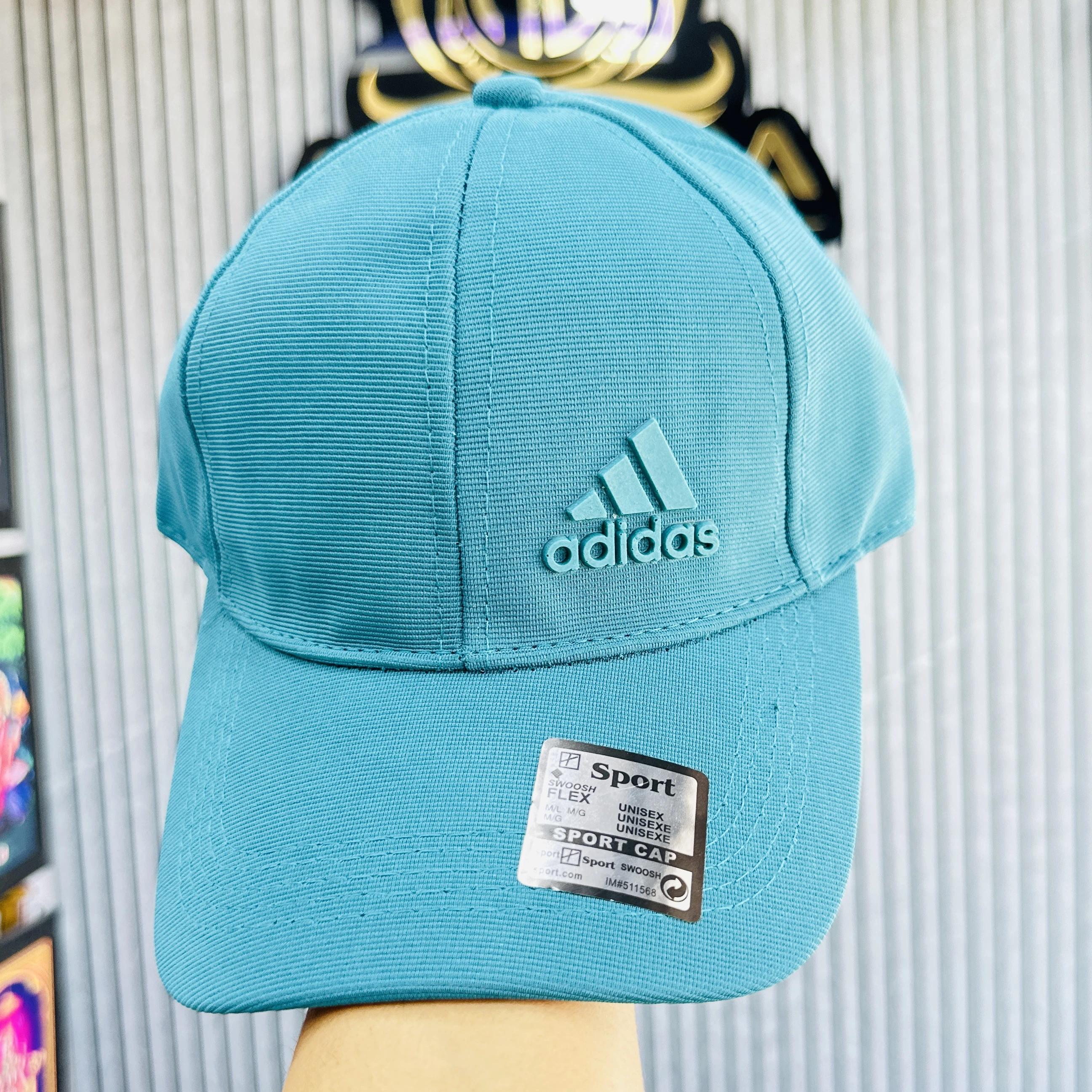 Adidas blue unisex cap