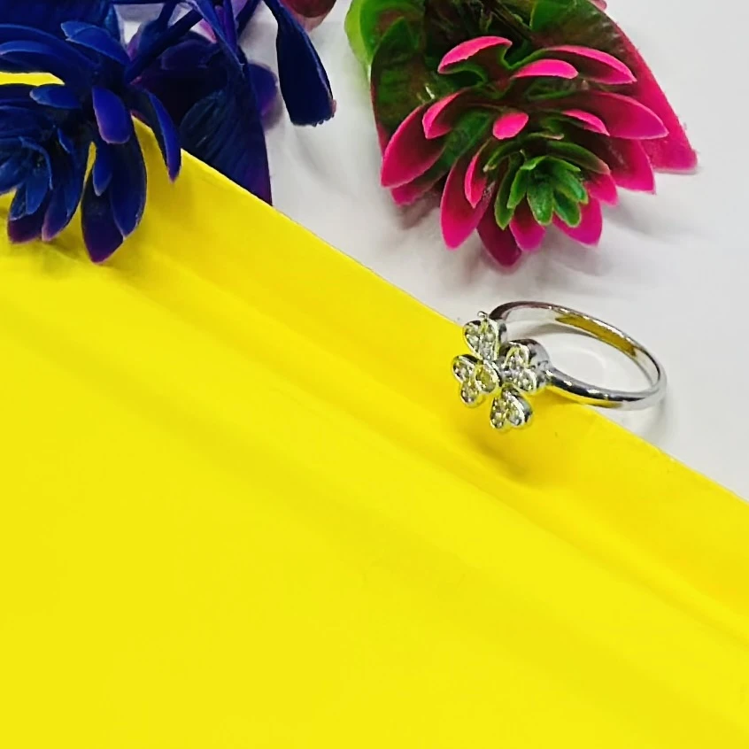 Silver -plated, adjustable toe ring