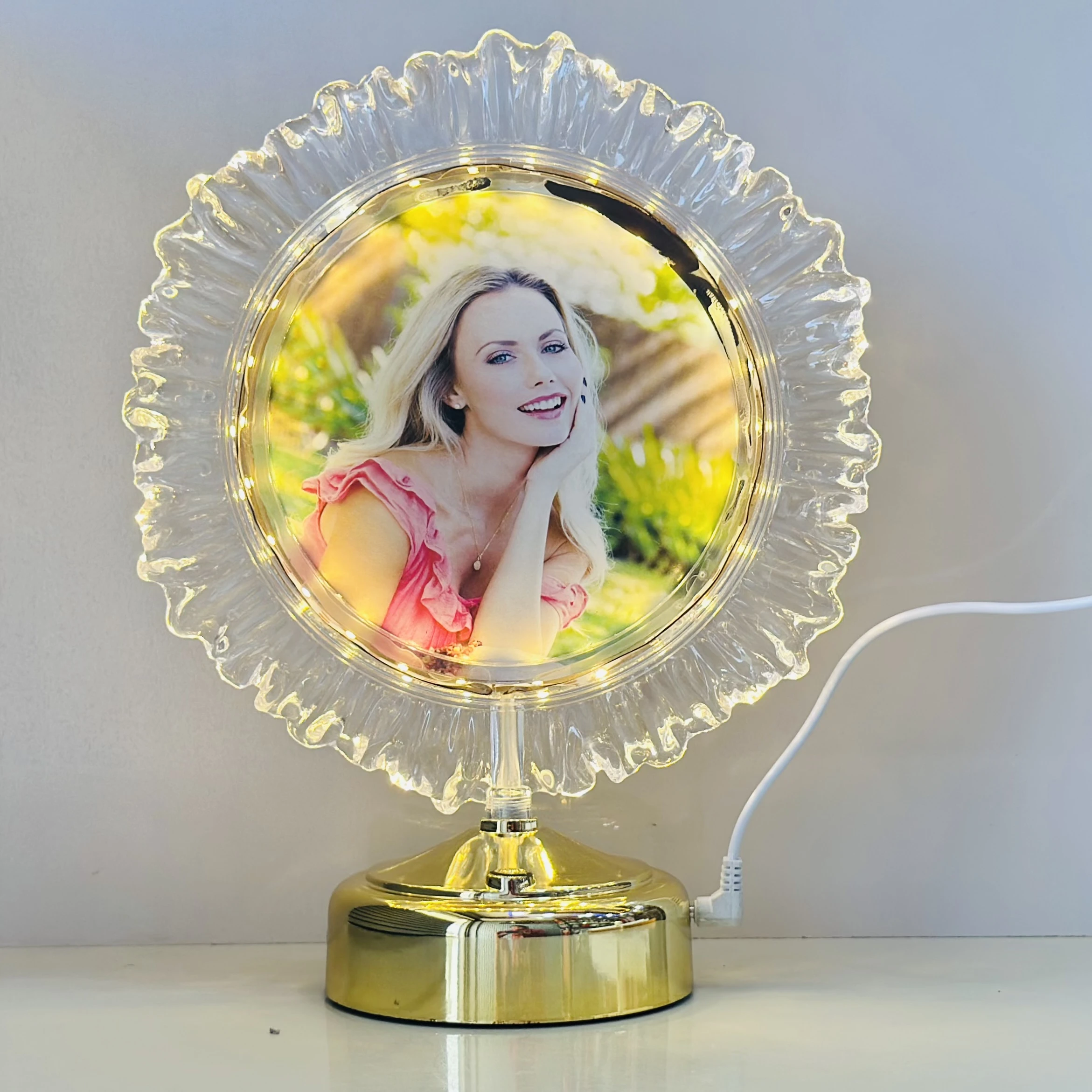 LED Table Lamp with Photo Frame(SKU-51B5QS)