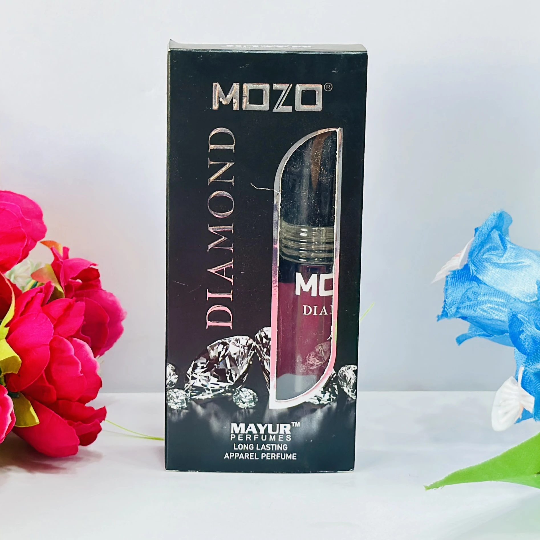 Mozo Diamond pocket perfume by Mayur Perfumes.