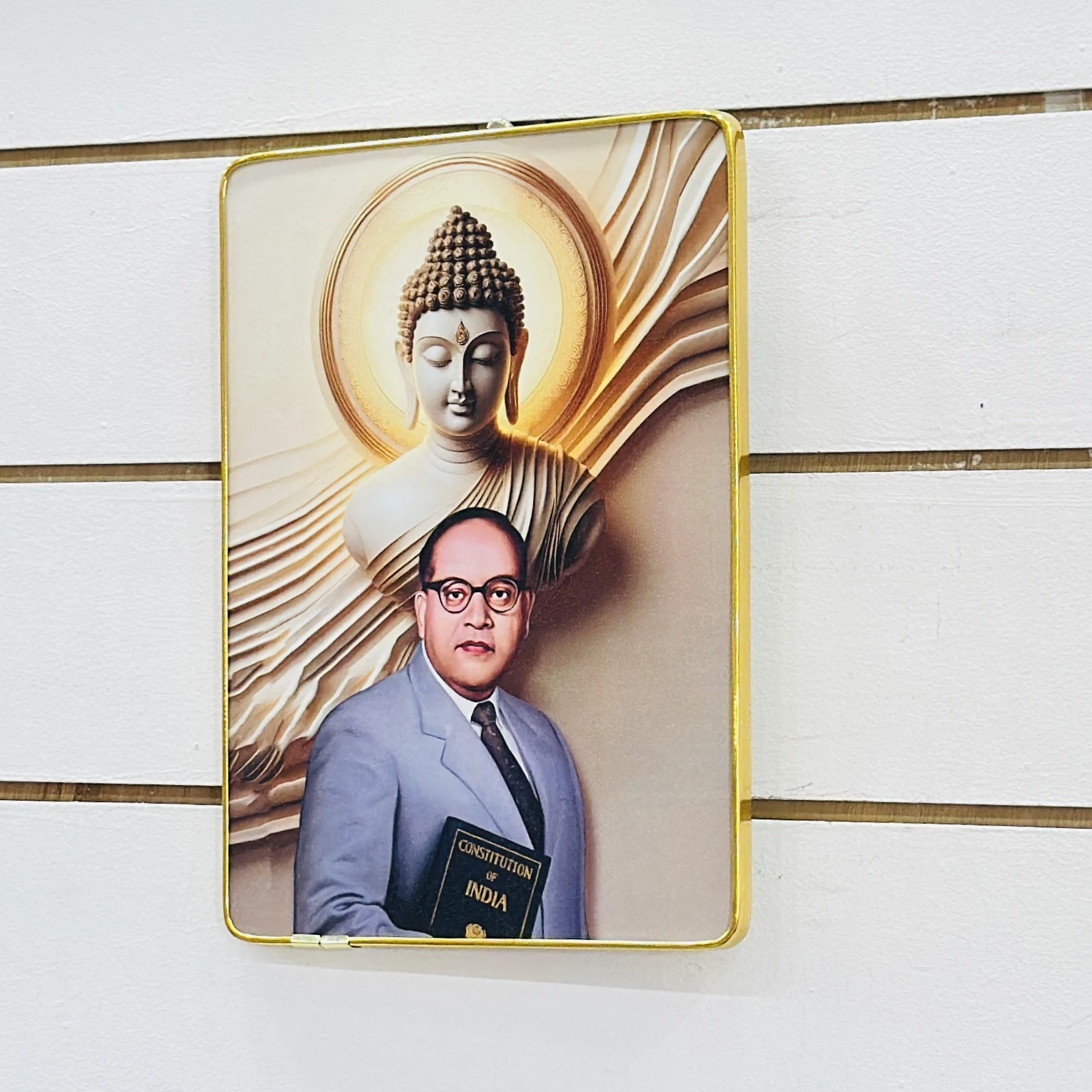 Buddha ambedkar photo frame……. 6J4FXZ