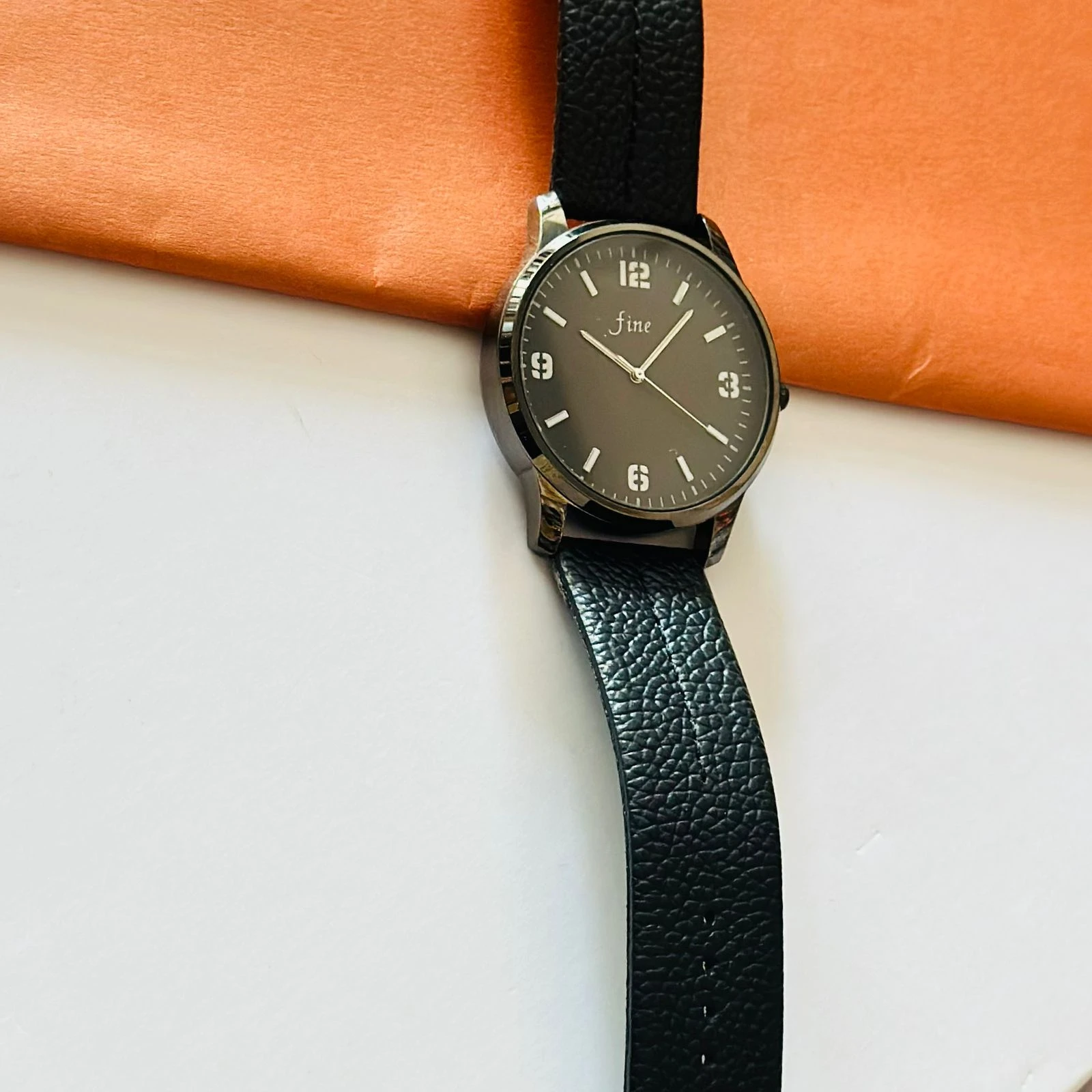 Black analog watch For man’s