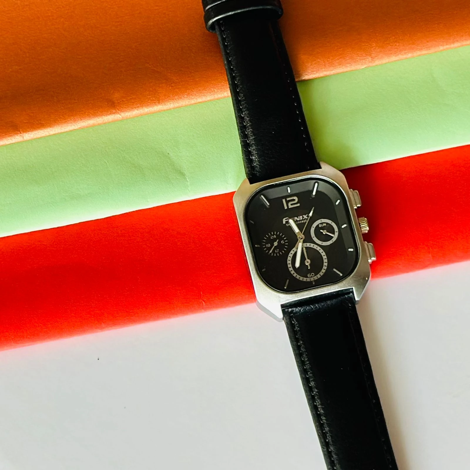 Black analog watch For man’s