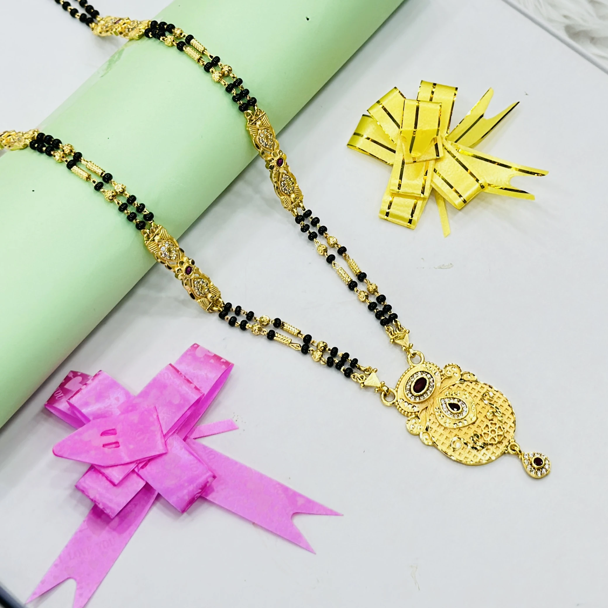 Gold plated Mangalsutra