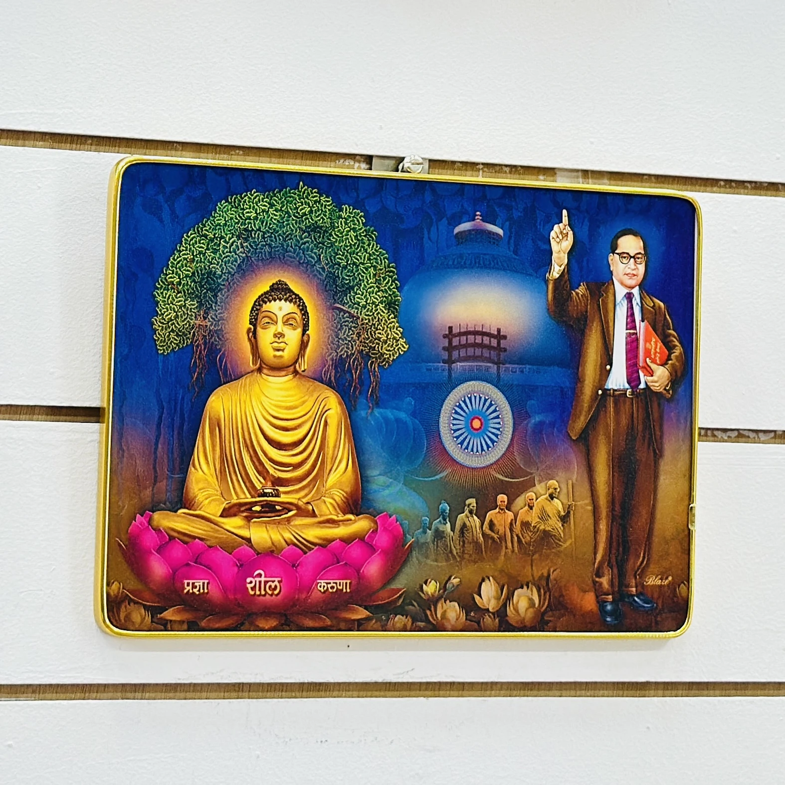 Buddha Ambedkar Poster.    T3UCYR