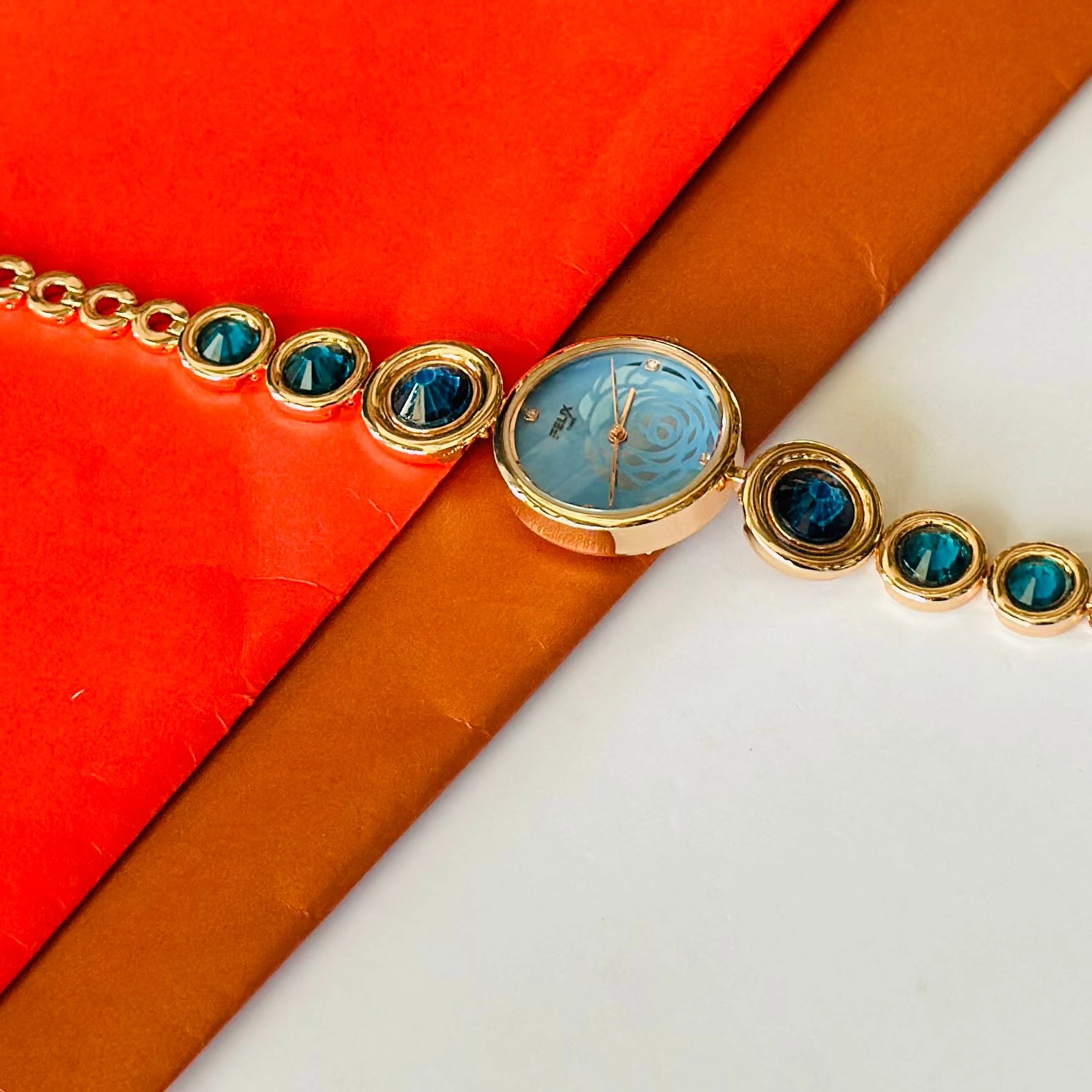 Raga Moments Of Joy Mother of Pearl Dial Women Watch With Metal Strap
