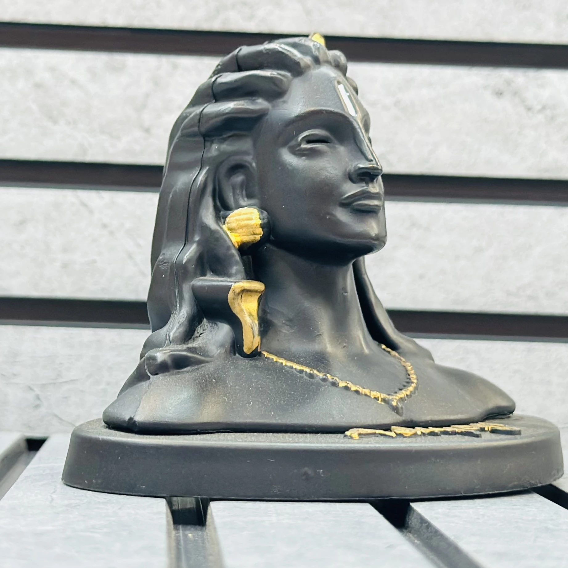 Adiyogi Shiva statue.