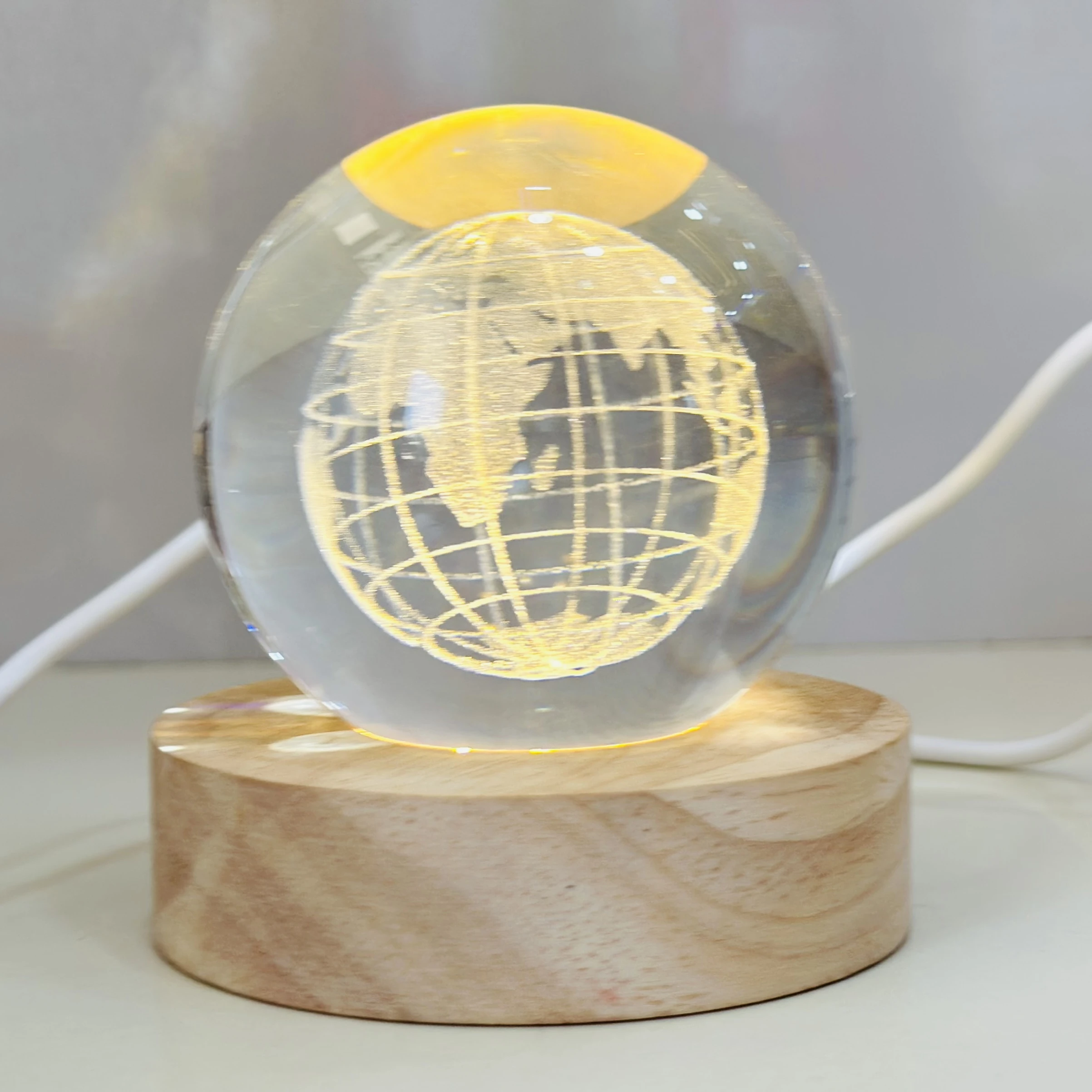 LED Galaxy Crystal Ball(SKU-Q65M6L)