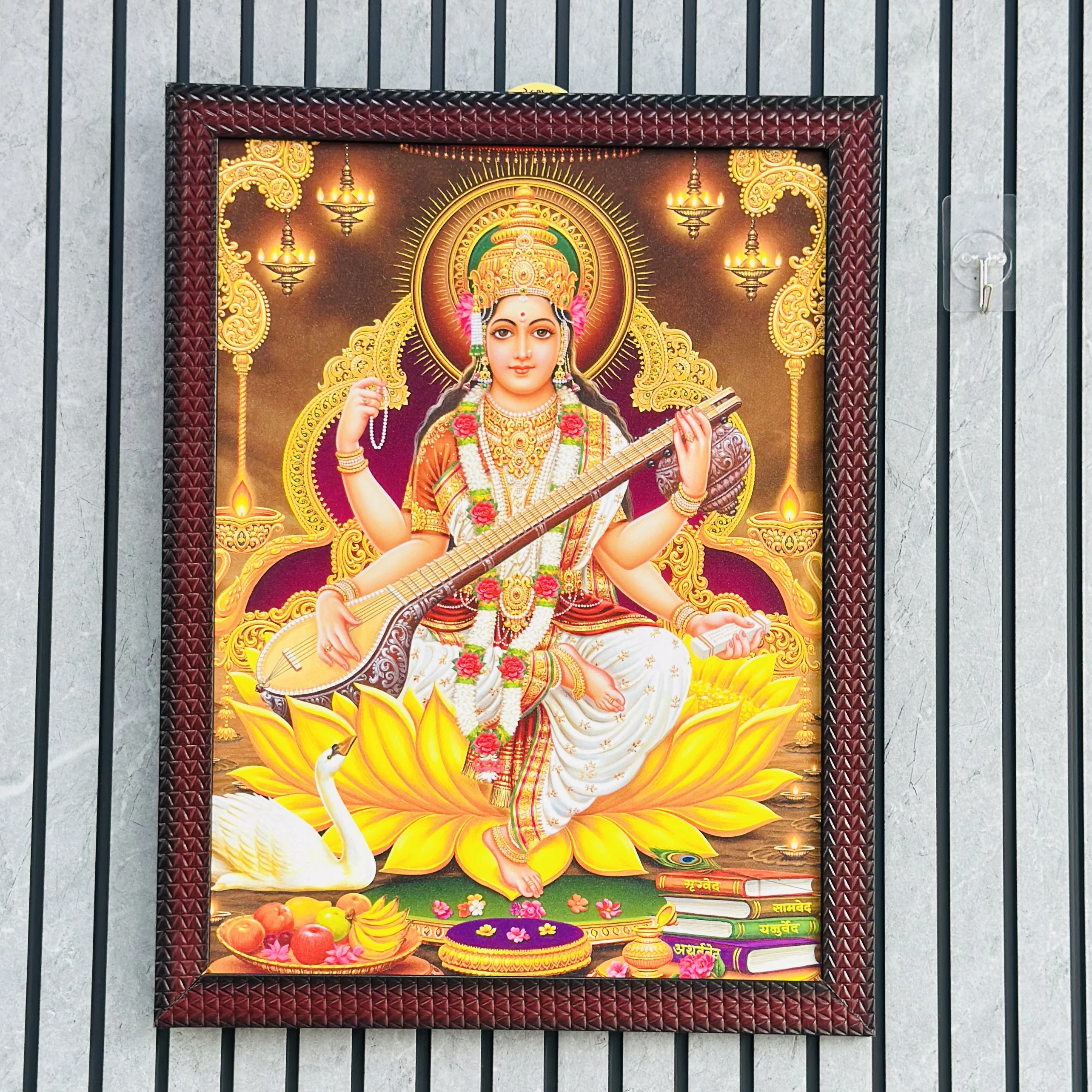 Shri Sarasvati Mata Frame (SKU-Q2K3RT)