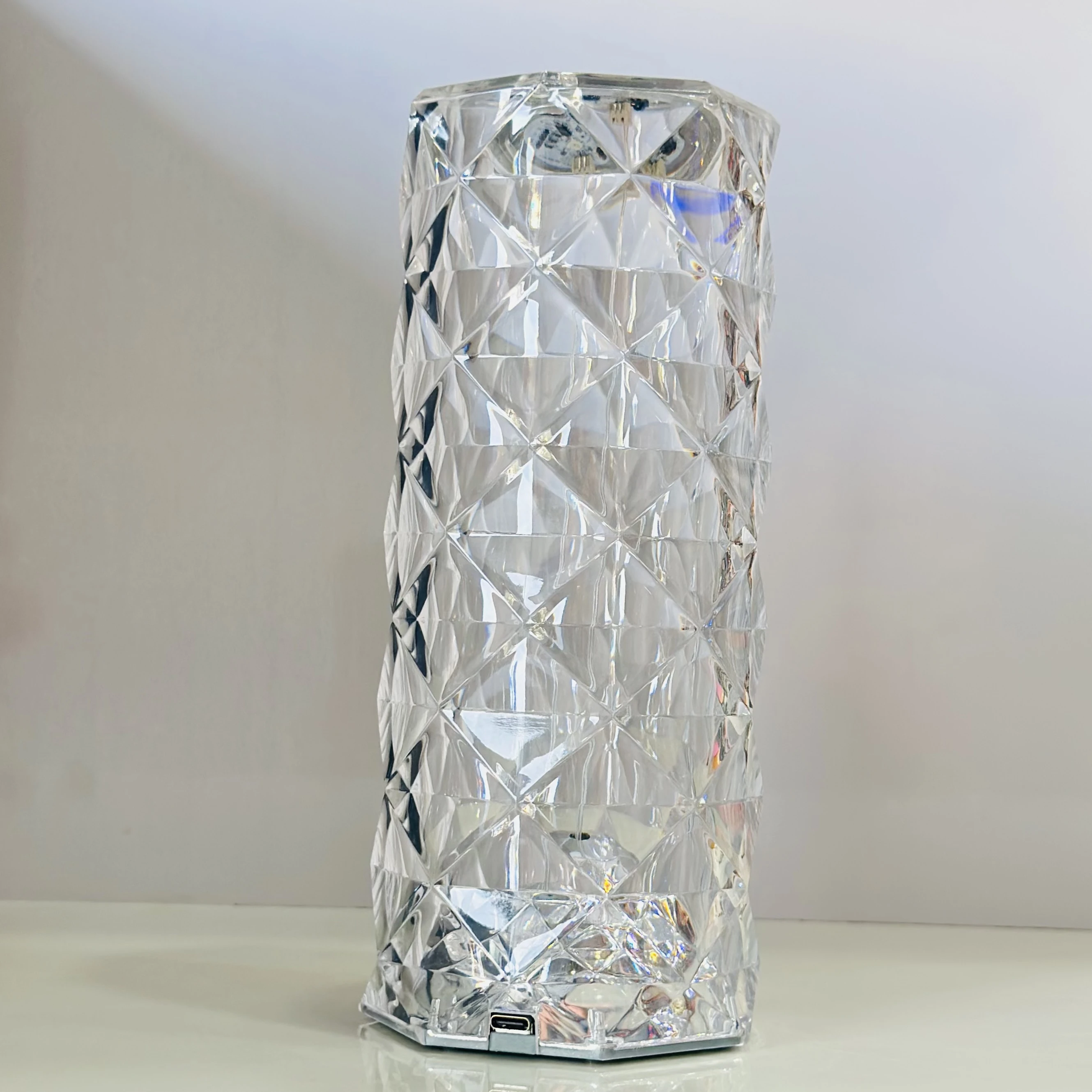 Crystal diamond table lamp(SKU-5Q73X5)