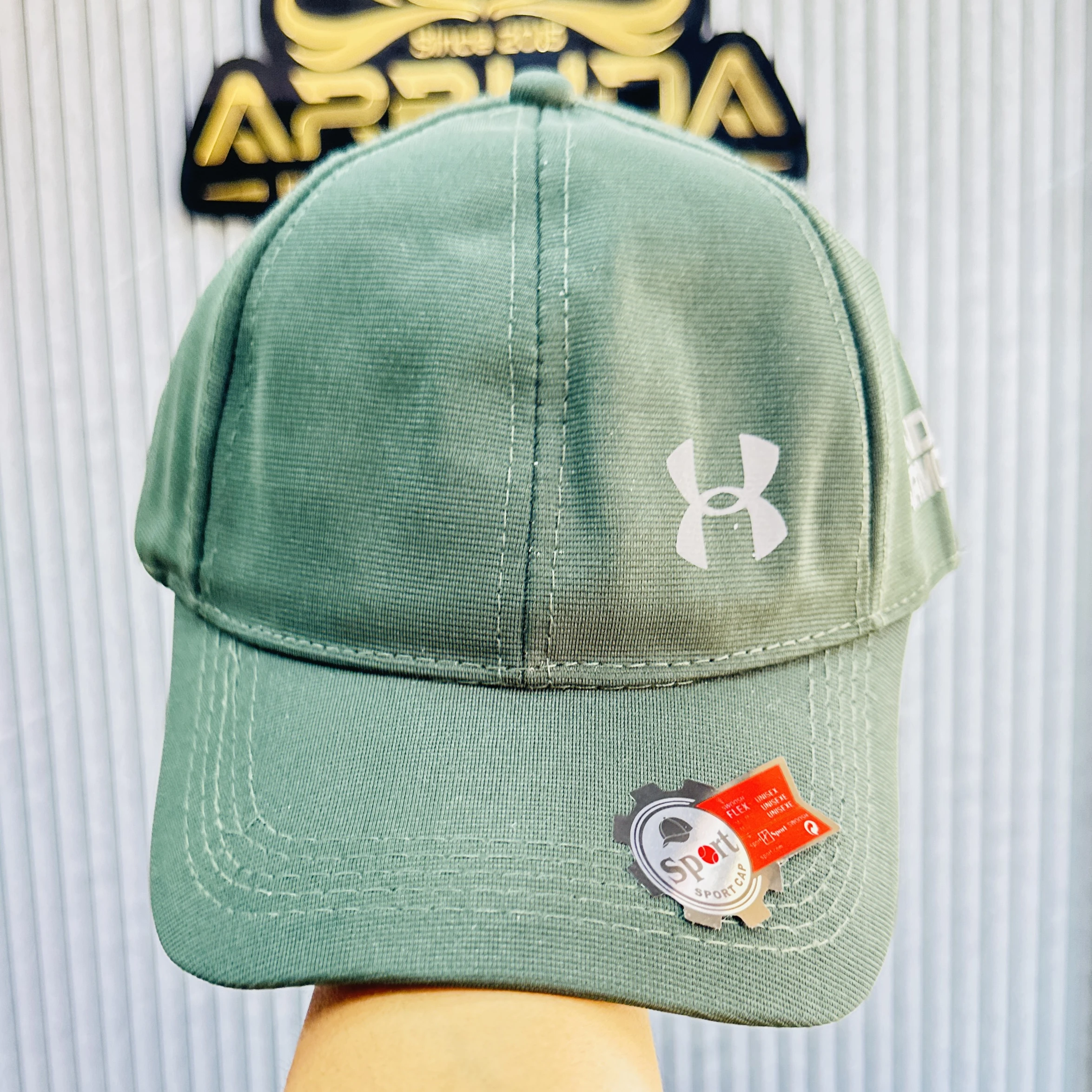 Under Armour Green Blitzing Adjustable Cap