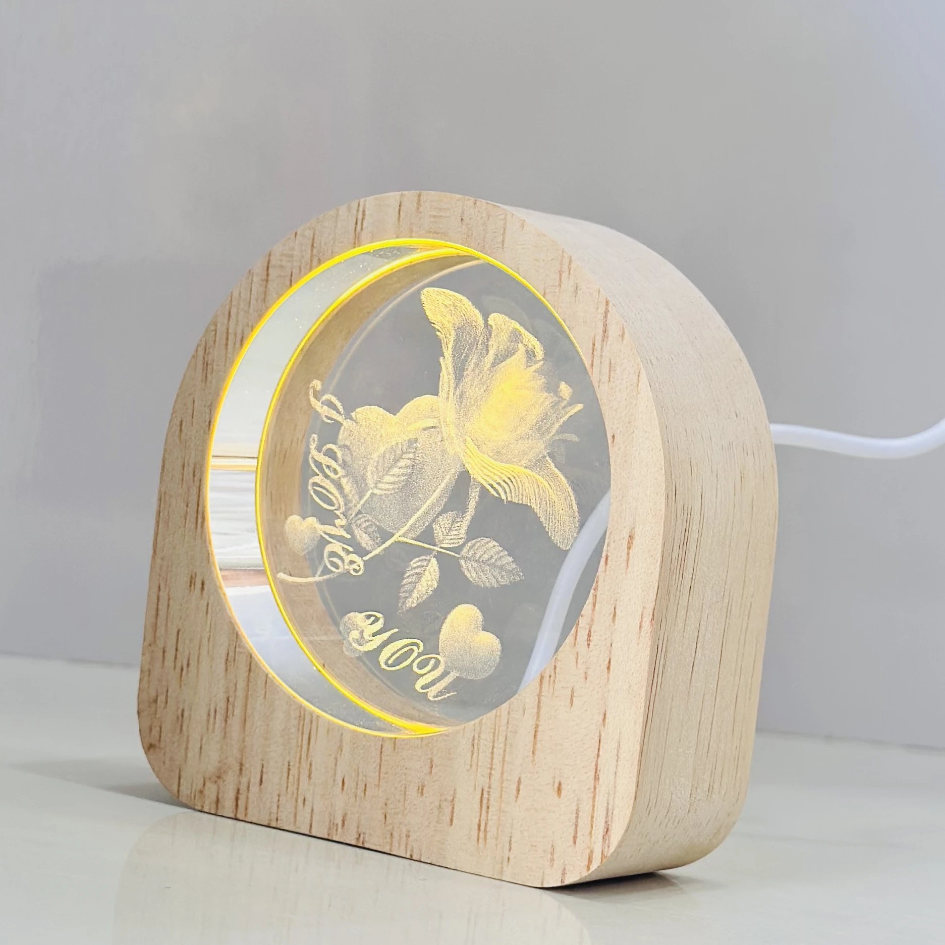 Wooden Night Light (SKU-