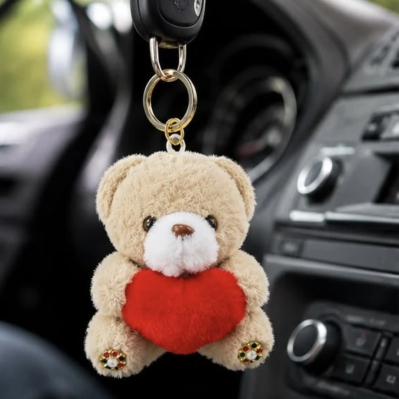 Cust Taddy Keychain