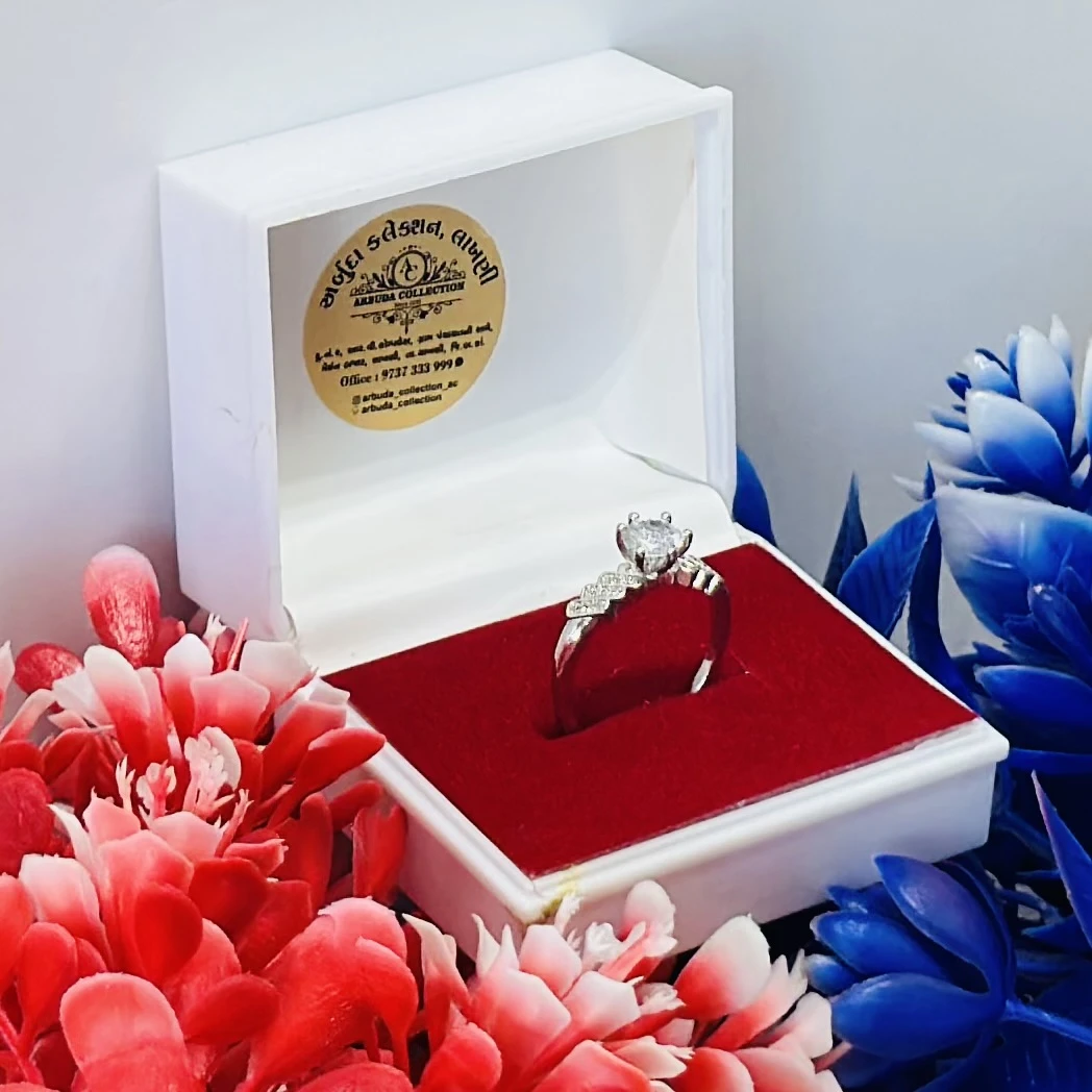 silver-plated ring