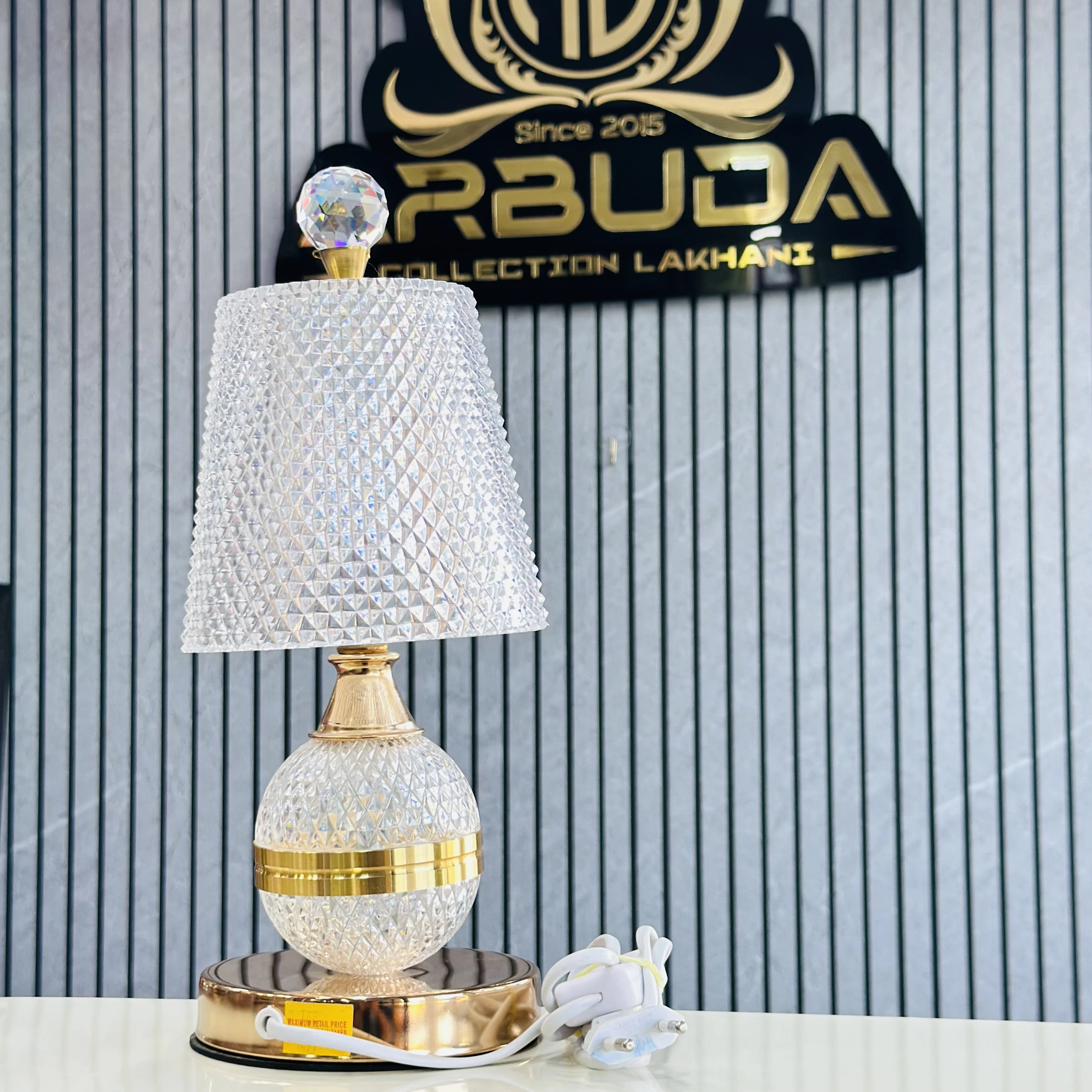 Crystal table lamp (SKU-3P6JGH)