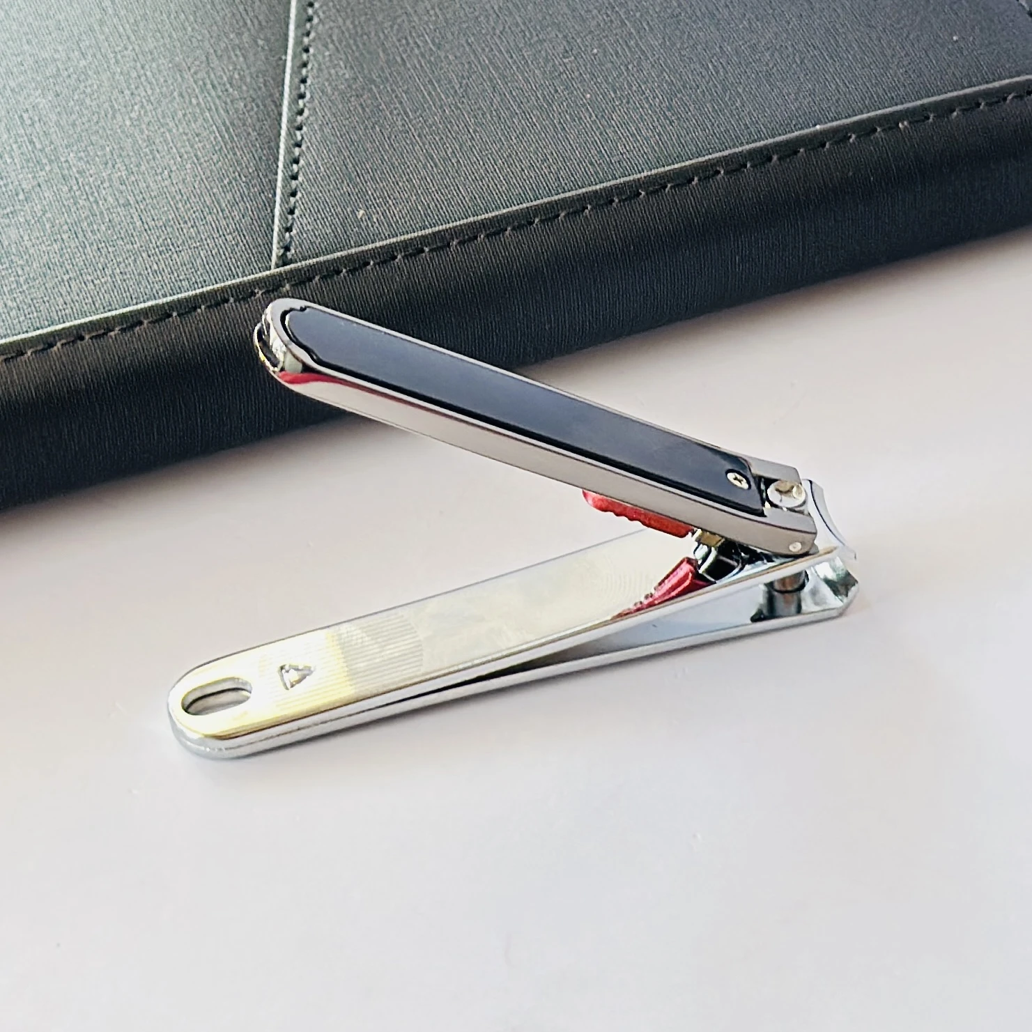 stainless steel nail clippers.