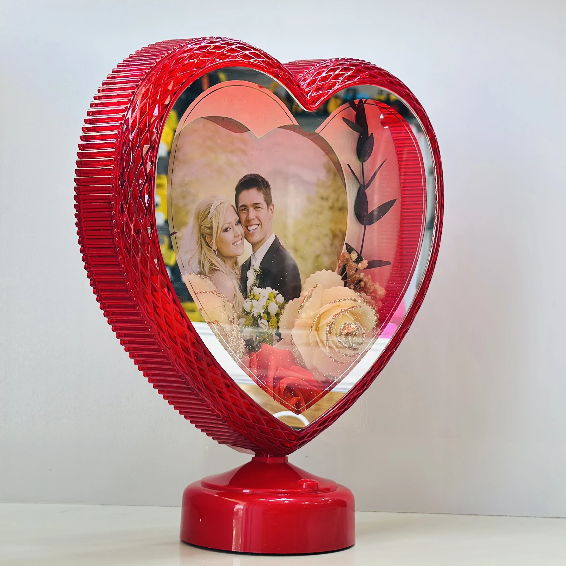 Red Heart LED Photo Frame (SKU-FULWOB)