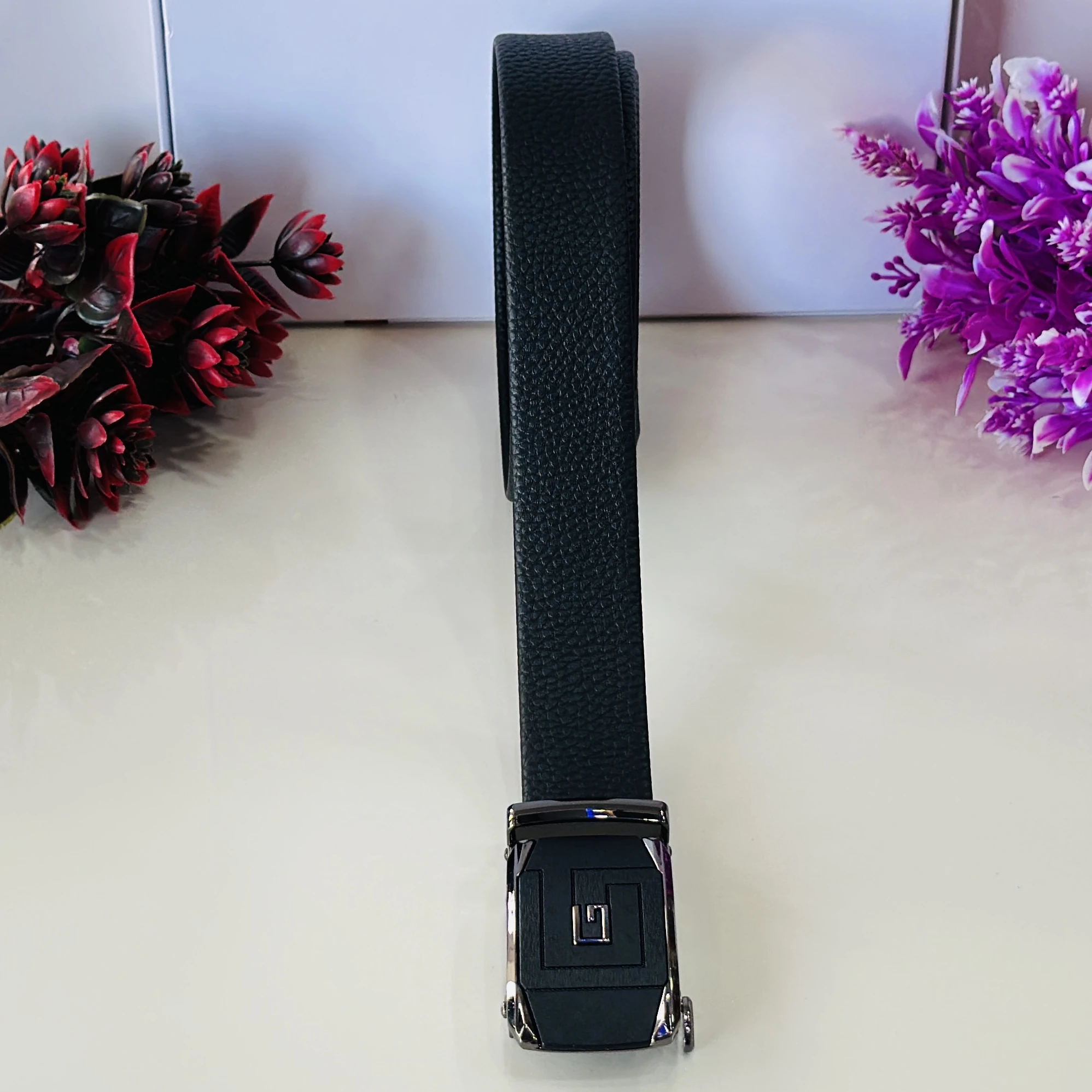 Leather House men's genuine leather belt