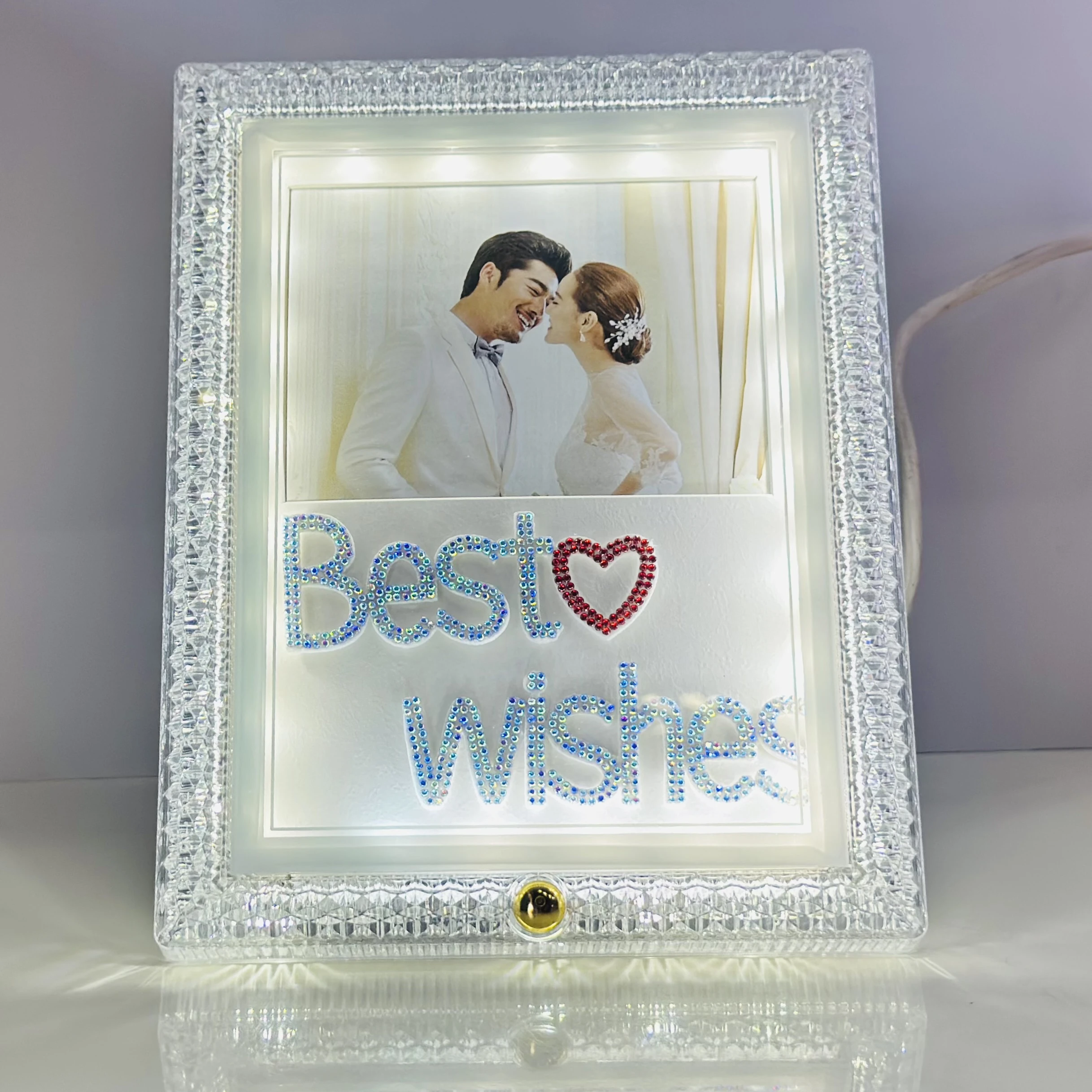 Best Wishes LED Digital Picture Frame(SKU-XHBP5O)
