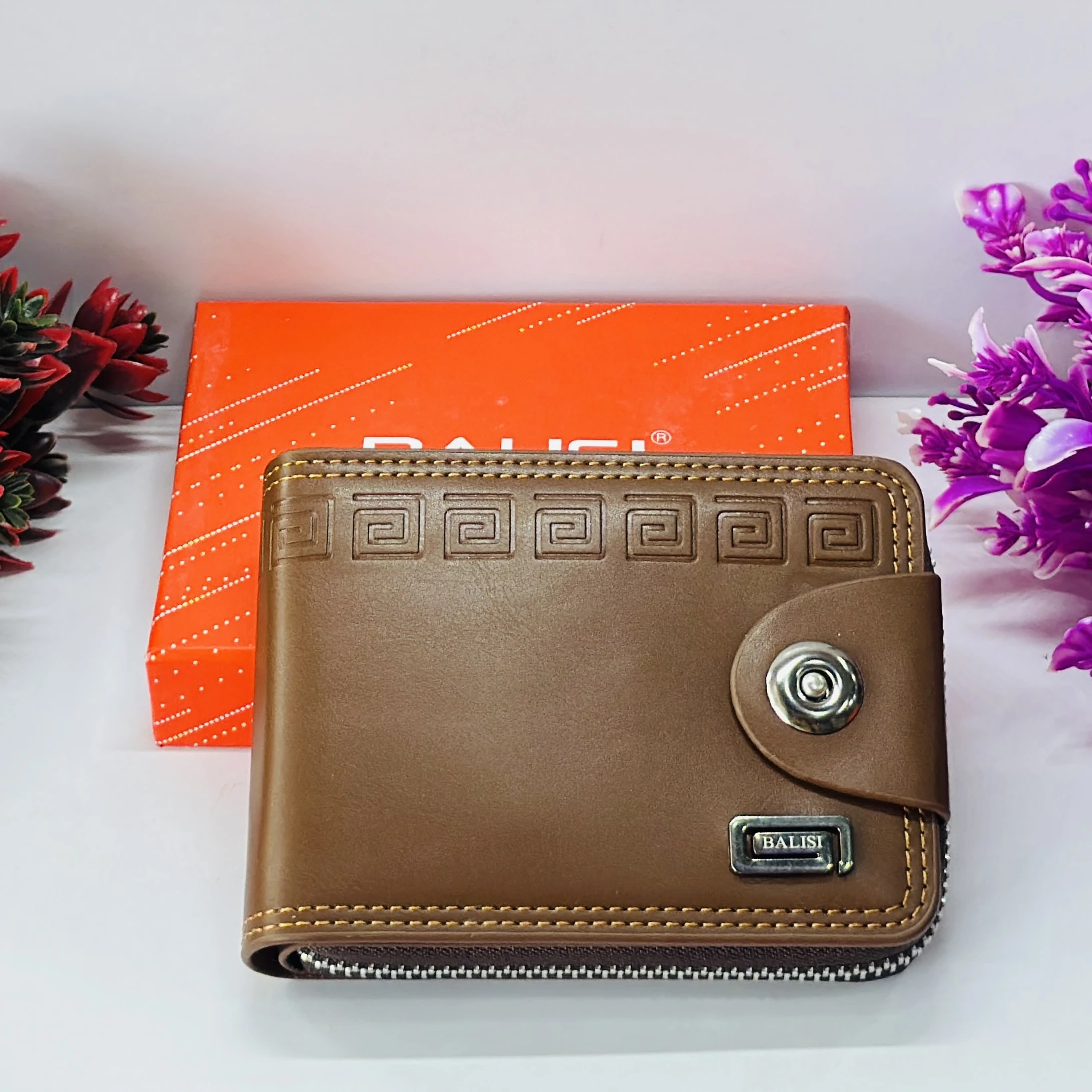 Balisi men's wallet made of PU leather