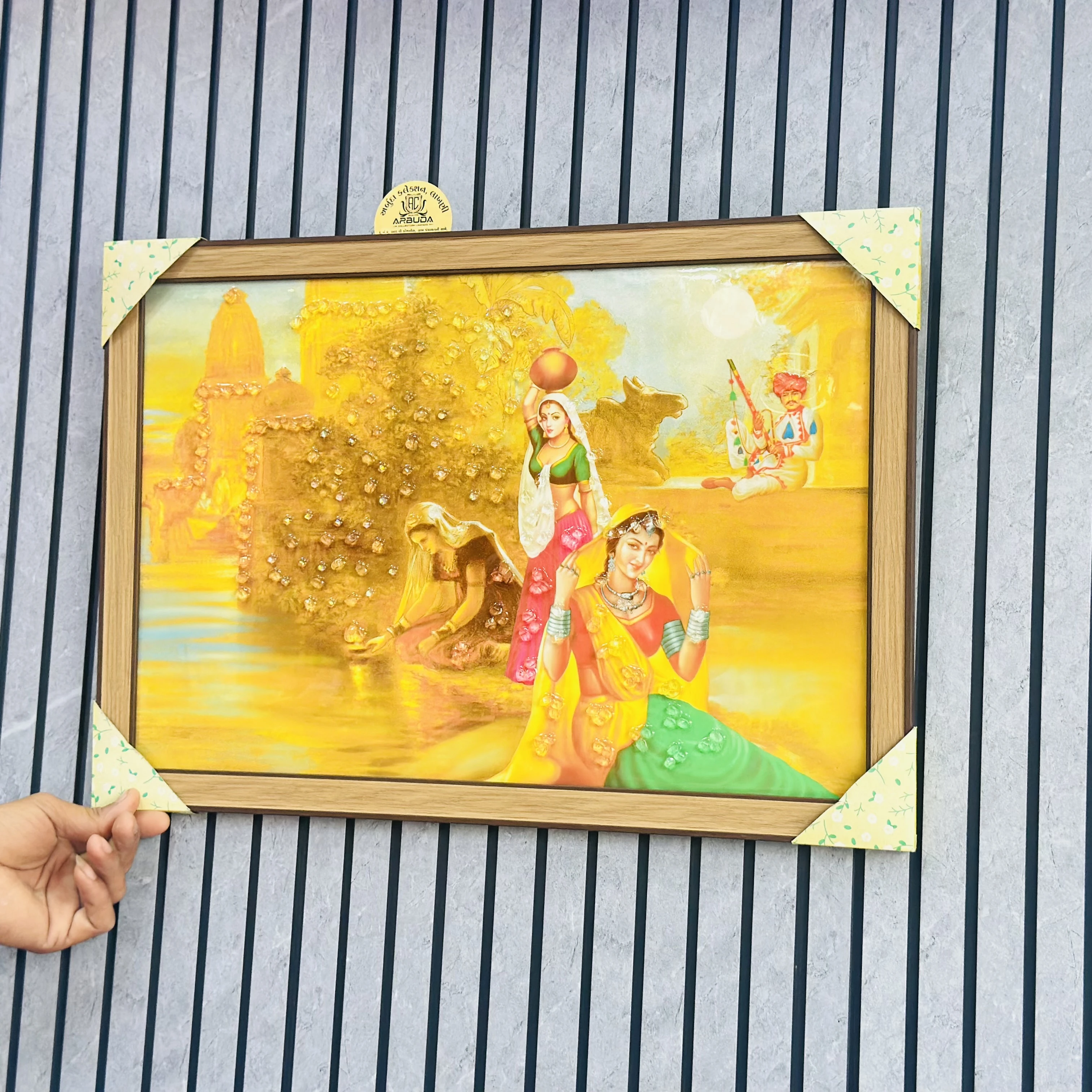 Rajasthani-style painting(SKU-5T33ER)