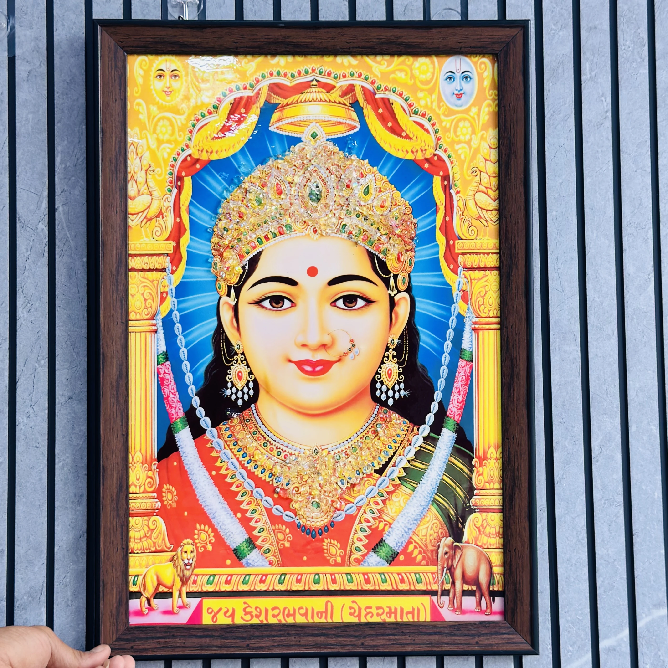 Chehar mata frame(SKU-L2TRXW)