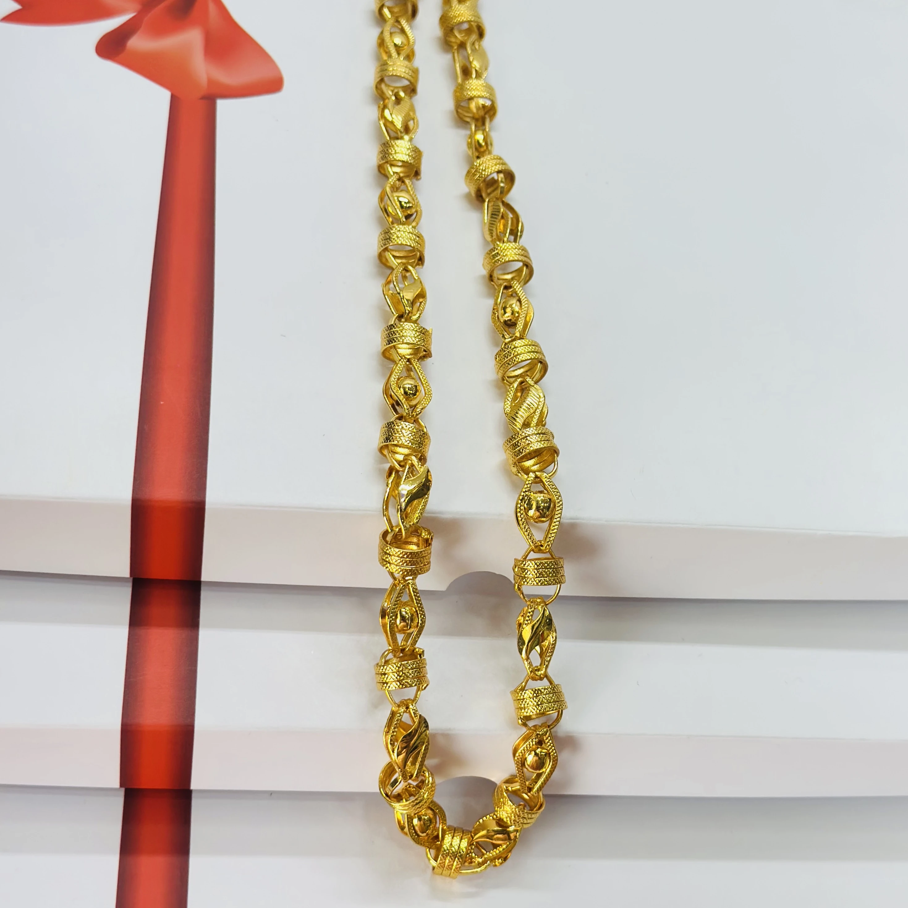 Gold plated design chain