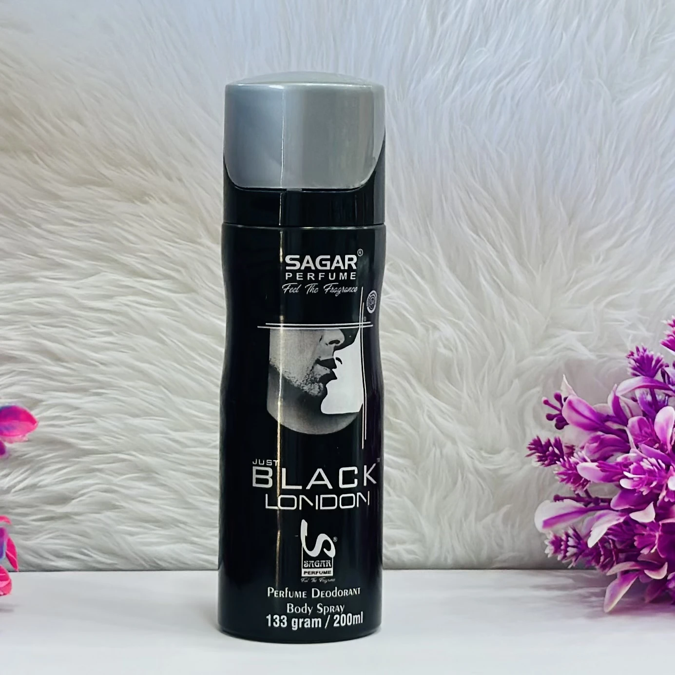 Sagar Just Black London Perfume and Body Spray Combo.