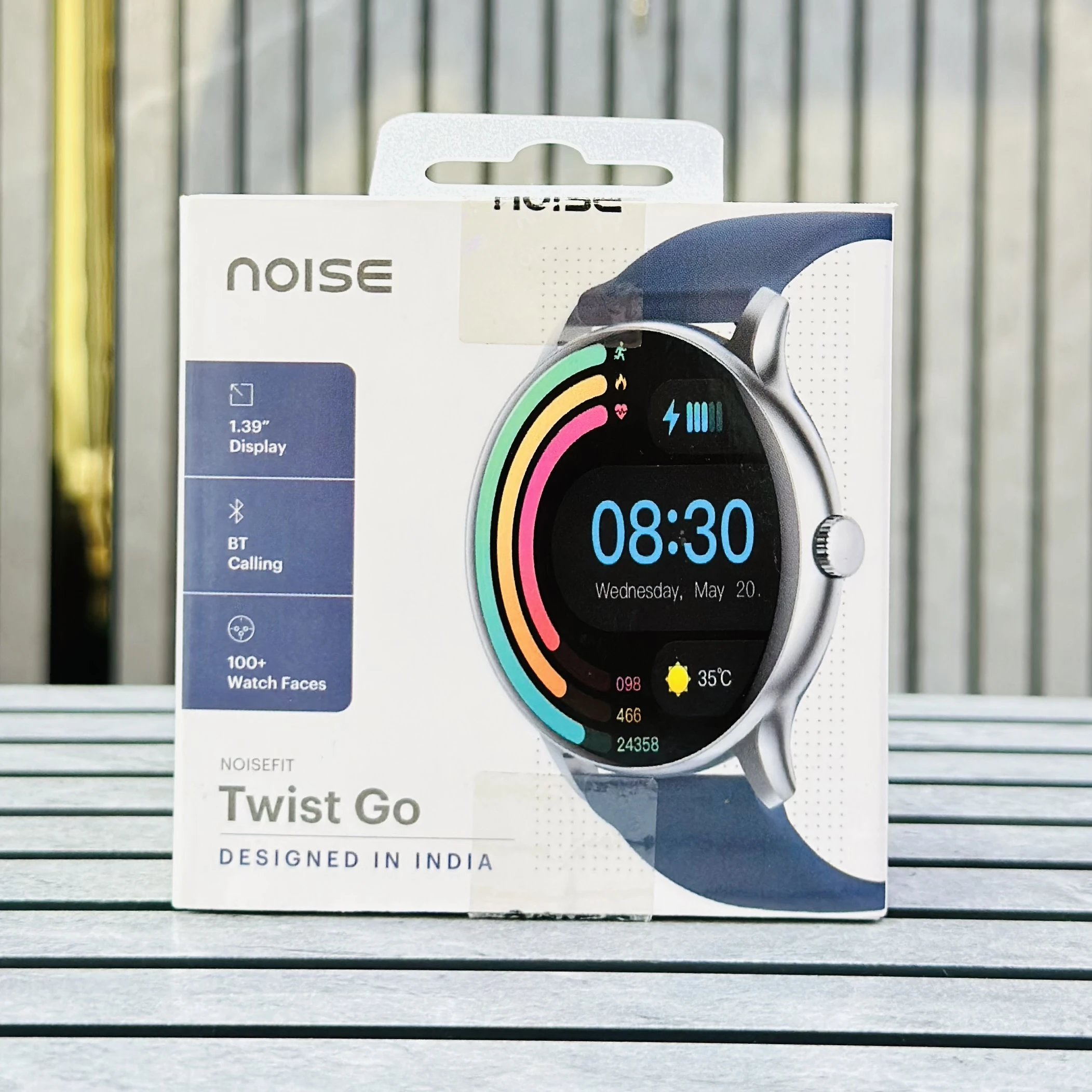 Twist Go smart watch (silver blue)