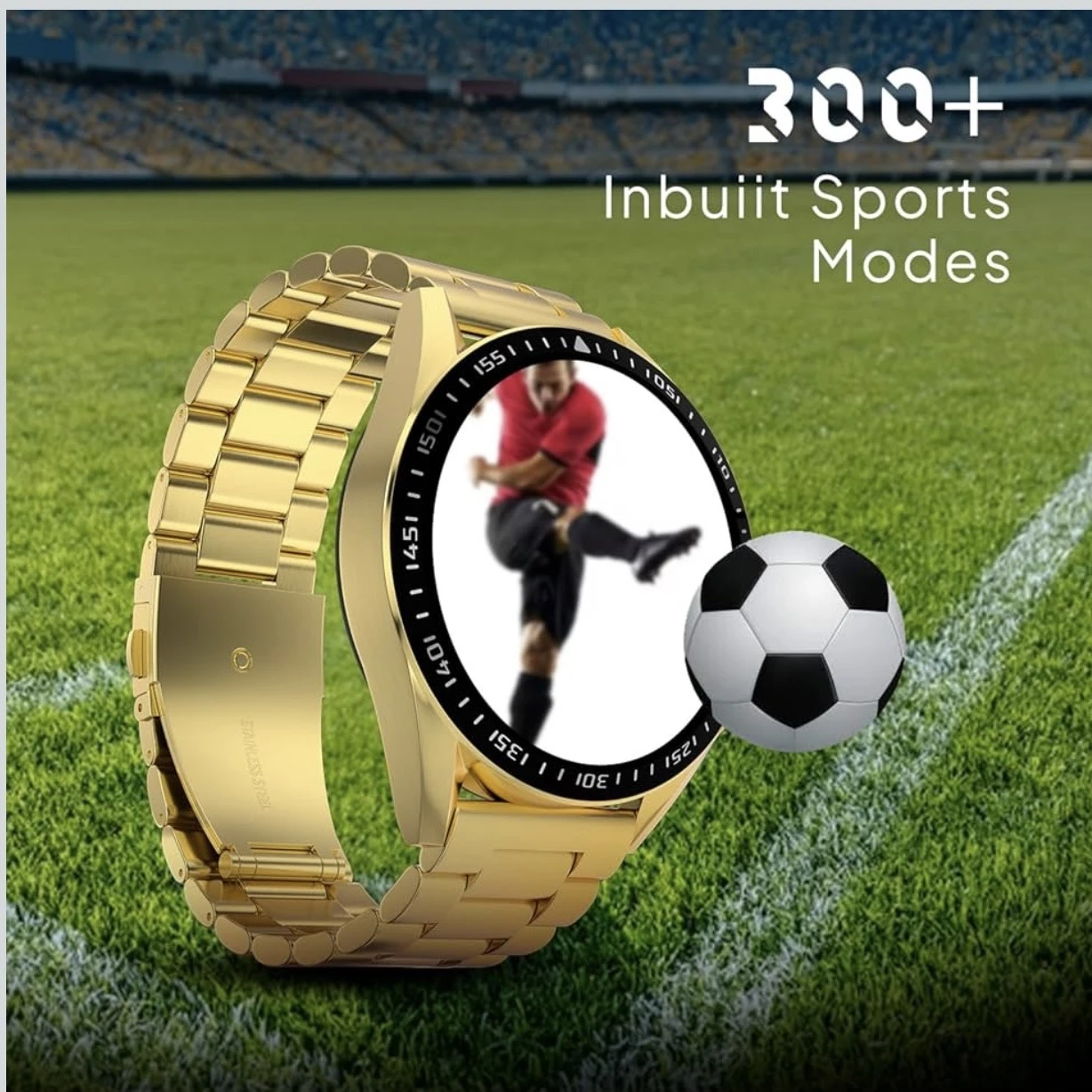 Fire Boltt Invincible Plus Bluetooth calling Smartwatch.. Model No.BSW097