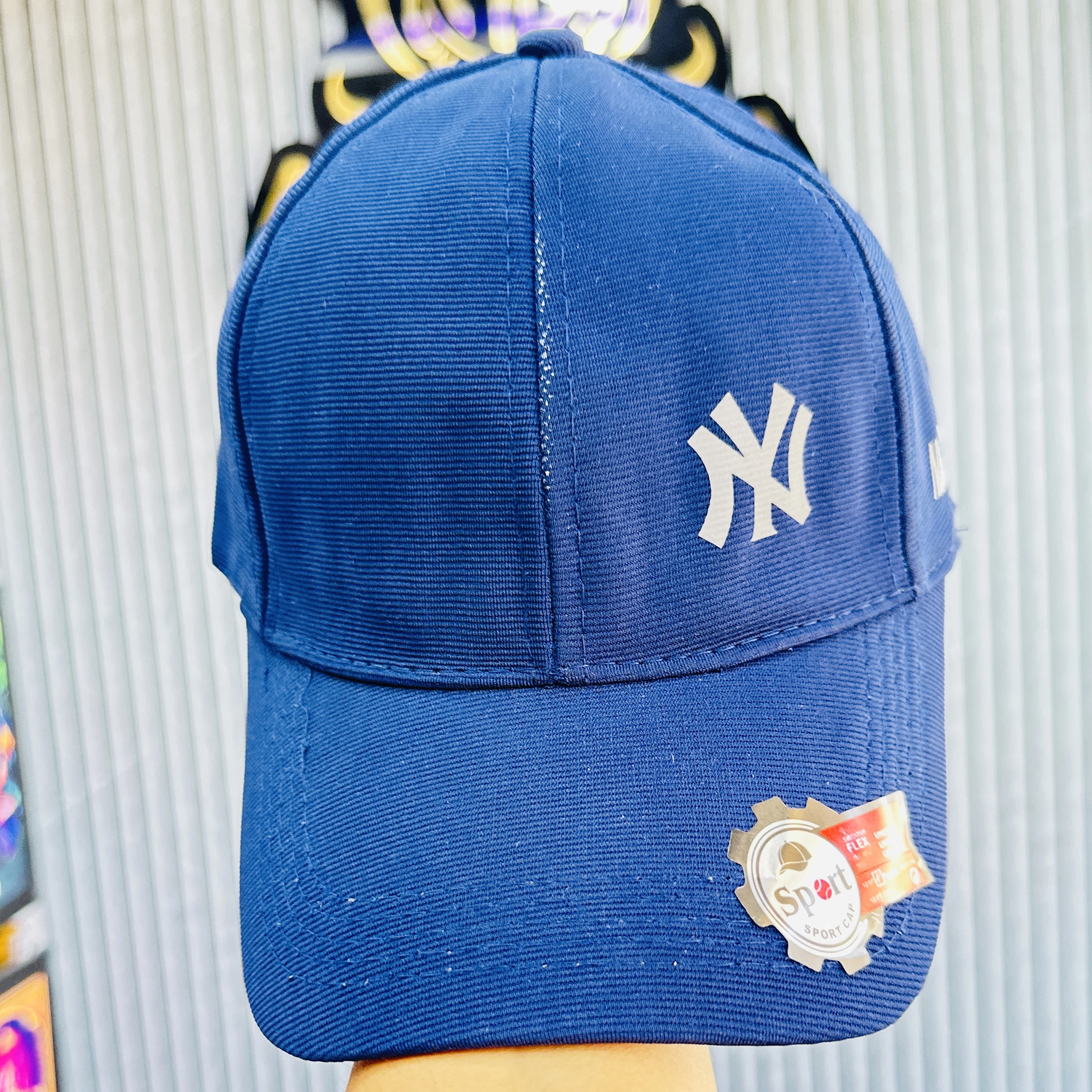 Blue cotton New York Yankees baseball cap