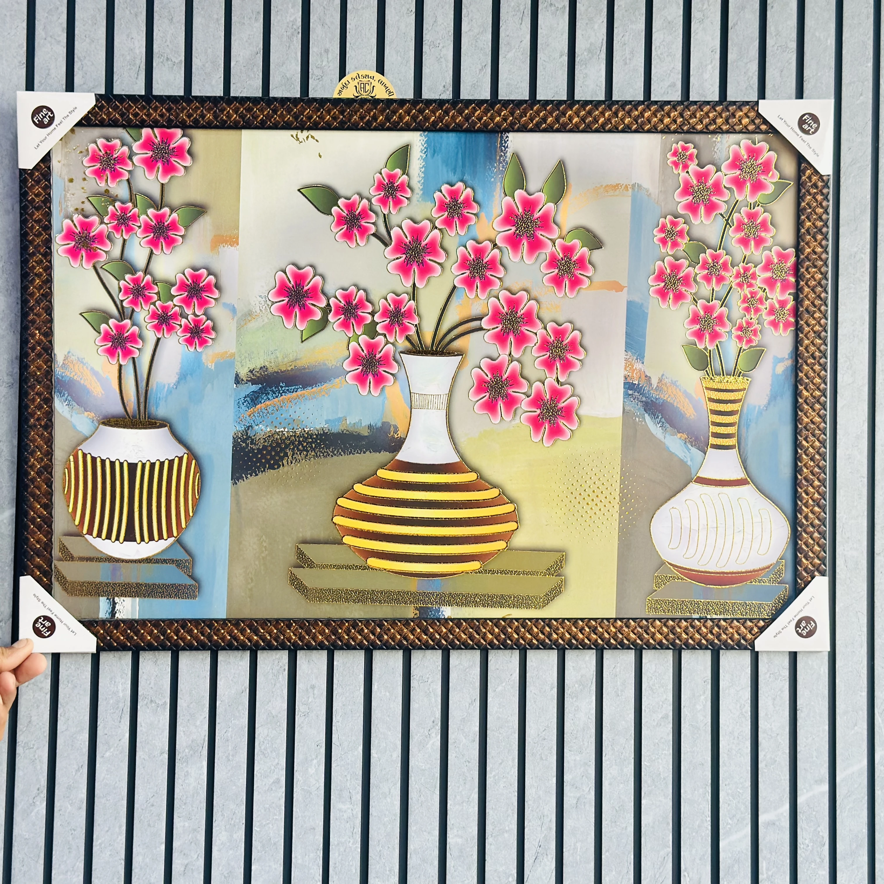 Flower Vase wall art painting ( SKU- IL45XX)