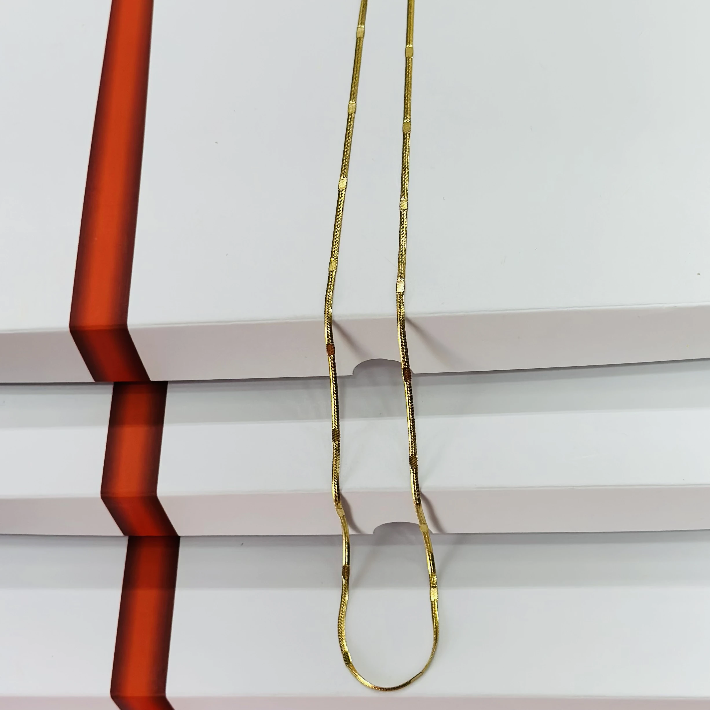 Gold plated chain