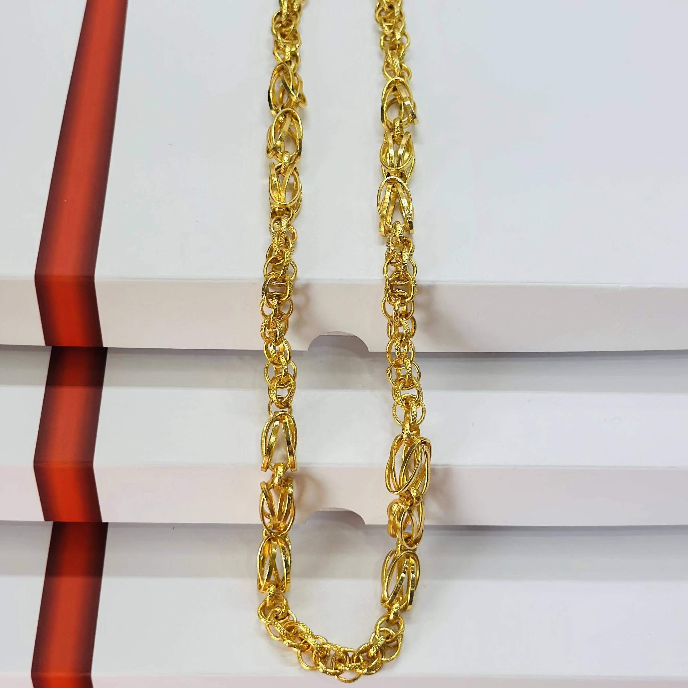Gold plated design chain