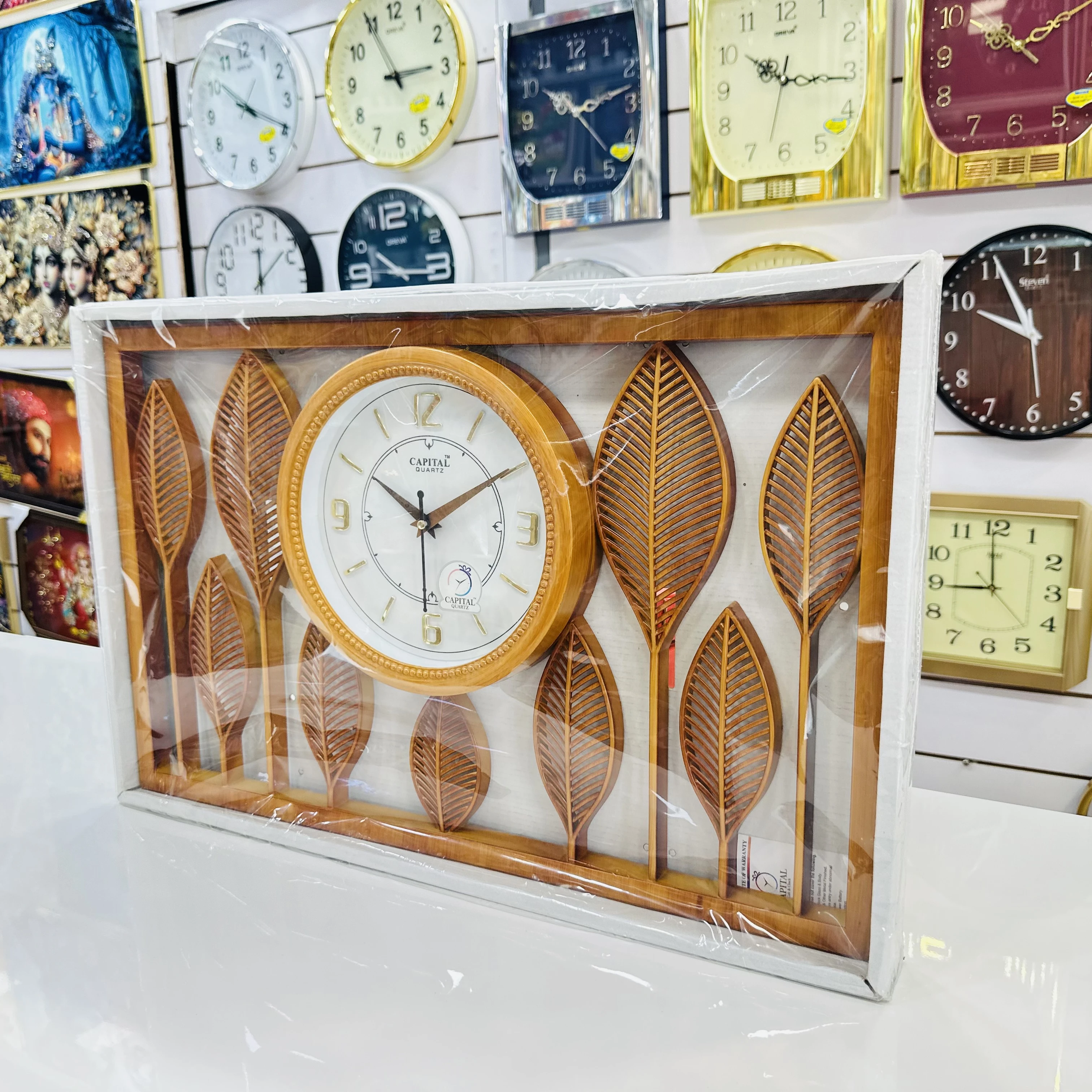 Capital Quartz analog wall clock(SKU-ZRY36X)